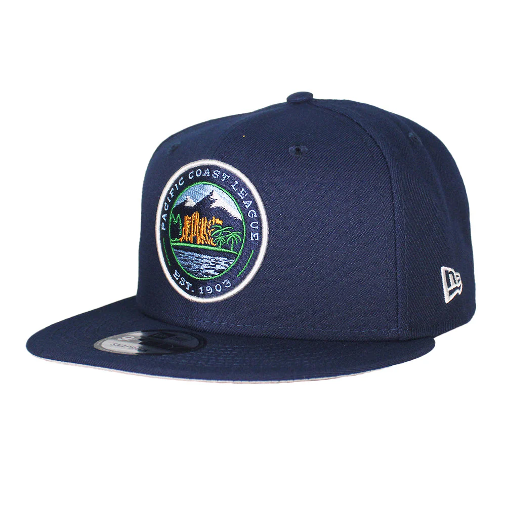 New Era Pacific Coast League Navy 2025 Playoffs Side Patch 9FIFTY Snapback Hat