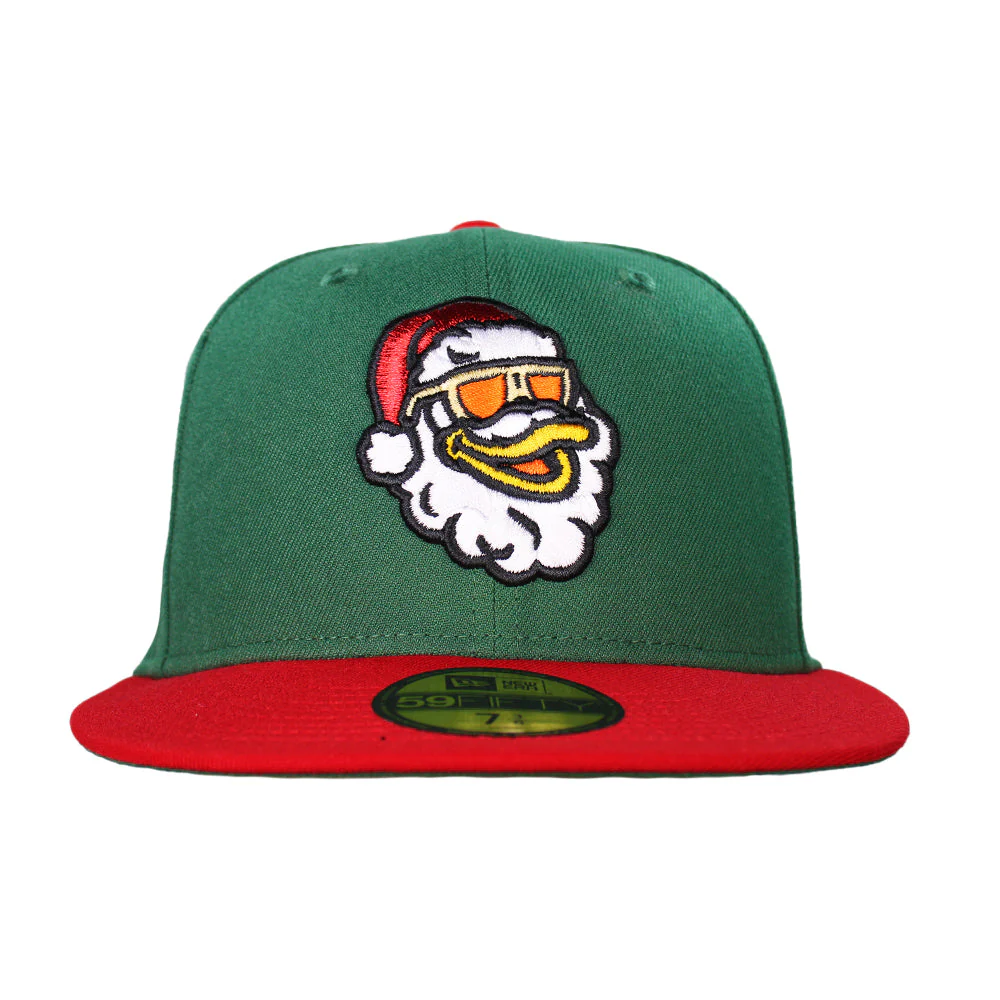 New Era Santa Spruce Green/Red 59FIFTY Fitted Hat - Image 2