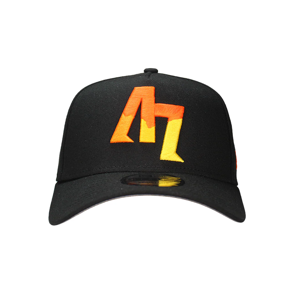 New Era Upside Down LV Black 9FORTY A-Frame Snapback Cap - Image 2