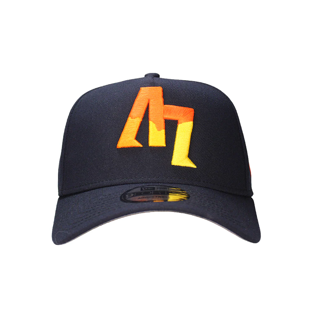 New Era Upside Down LV Navy 9FORTY A-Frame Snapback Cap - Image 2
