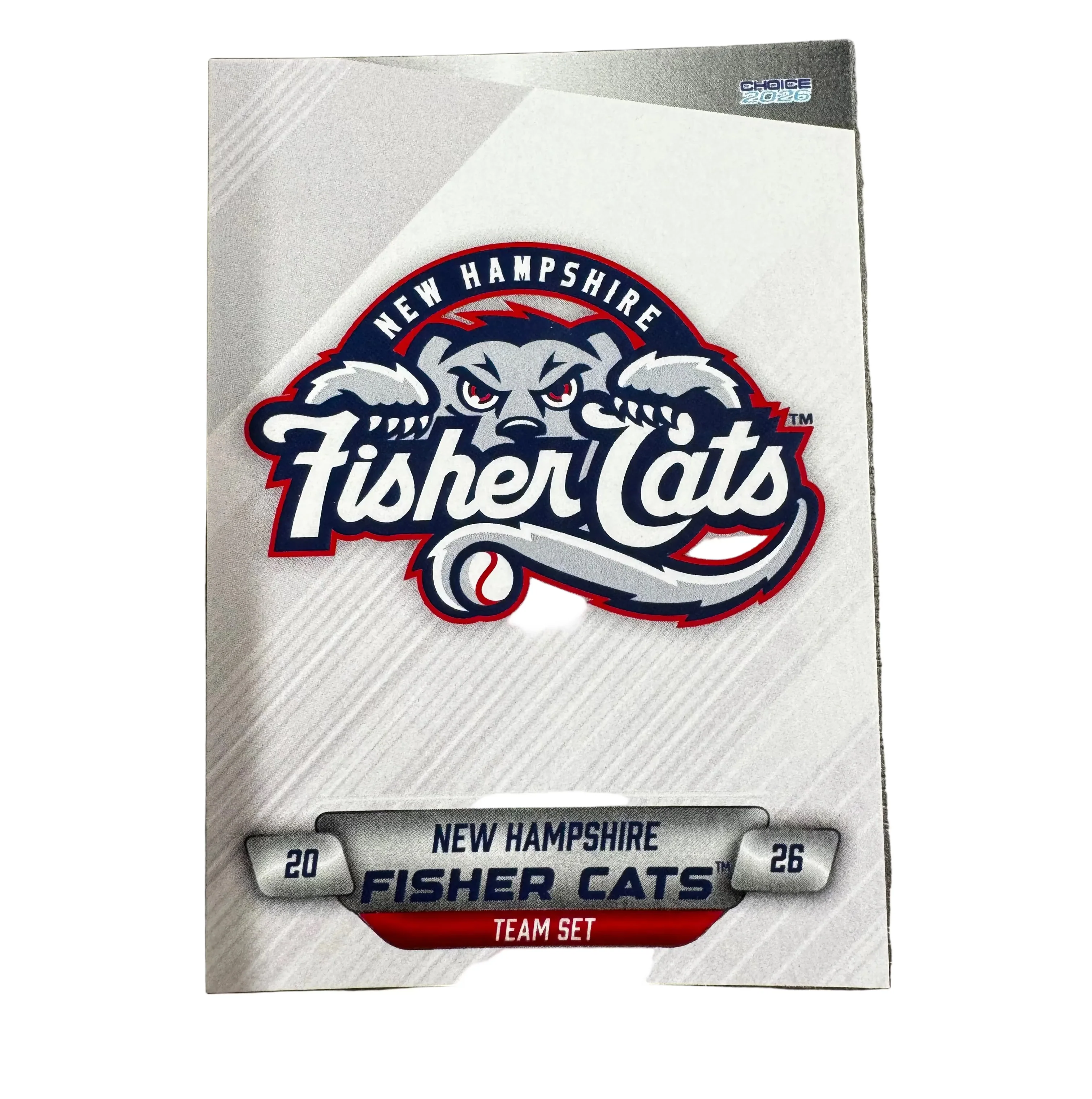 New Hampshire Fisher Cats 2026 Team Card Set