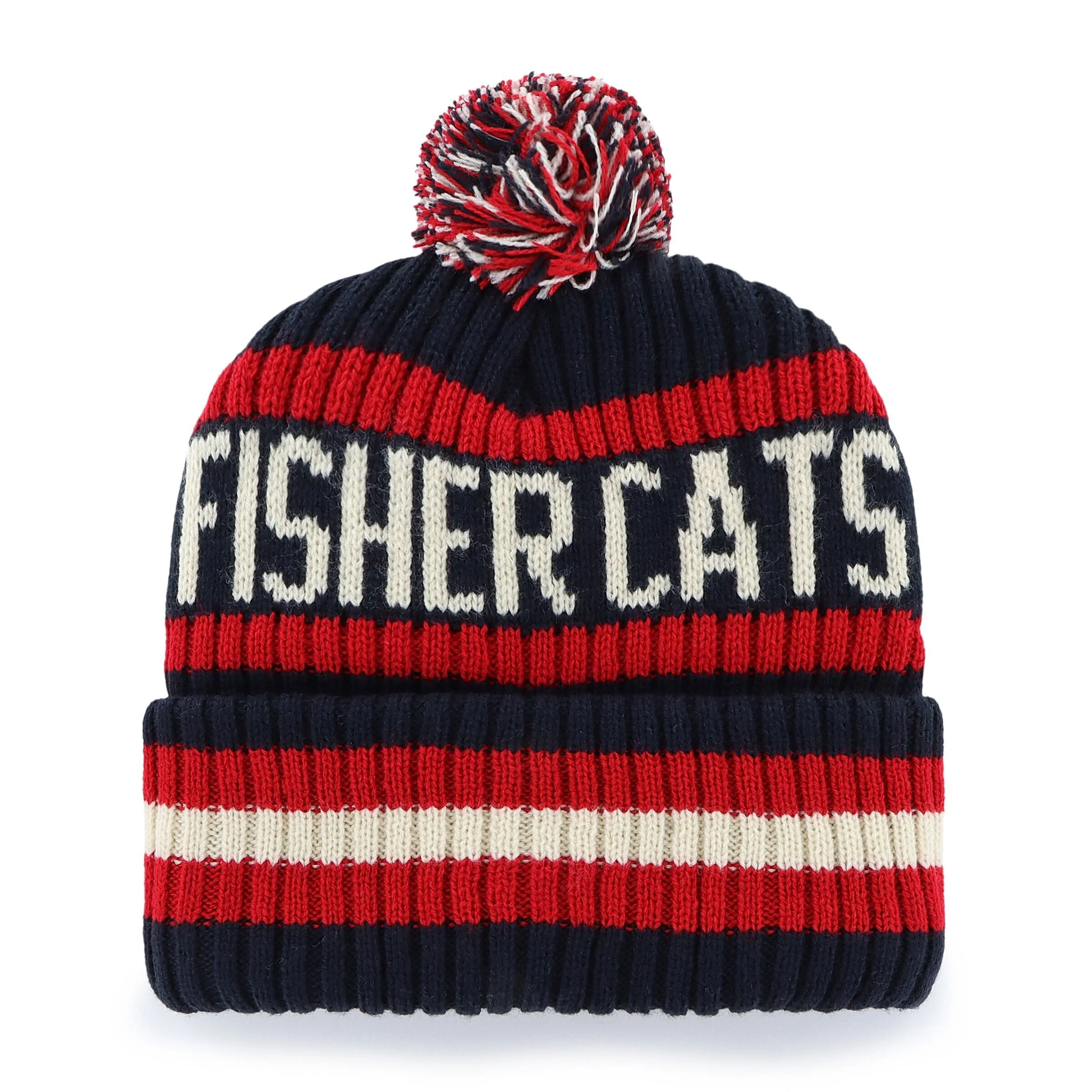 New Hampshire Fisher Cats '47 Brand Bering Cuff Knit Navy - Image 2
