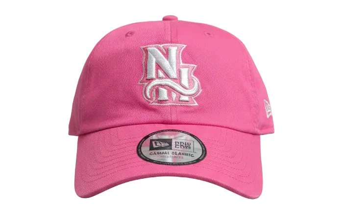 New Hampshire Fisher Cats New Era Casual Classic Adjustable Cap Pink
