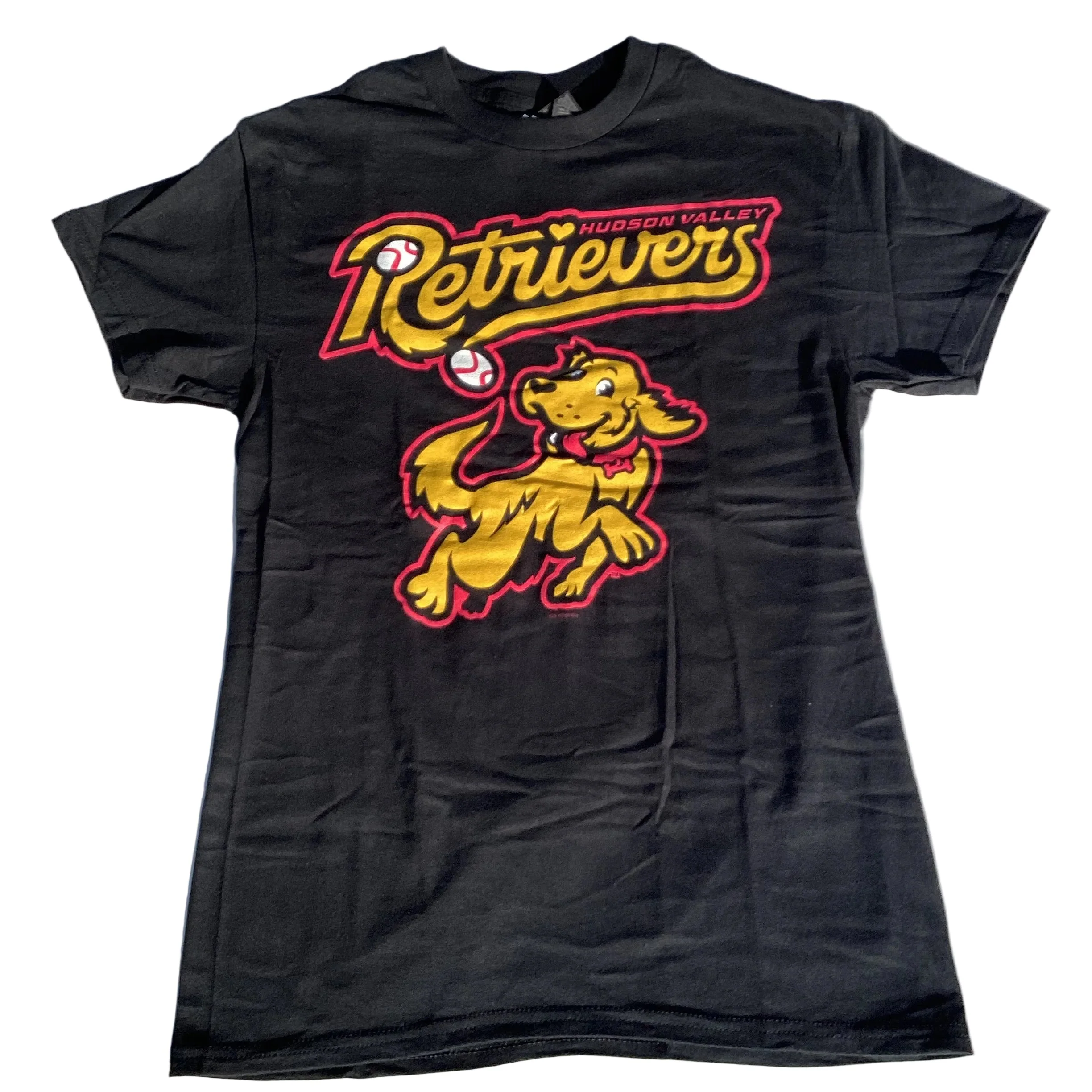 *NEW* HVR W Adult HV Retrievers T-Shirt - Black/Pink