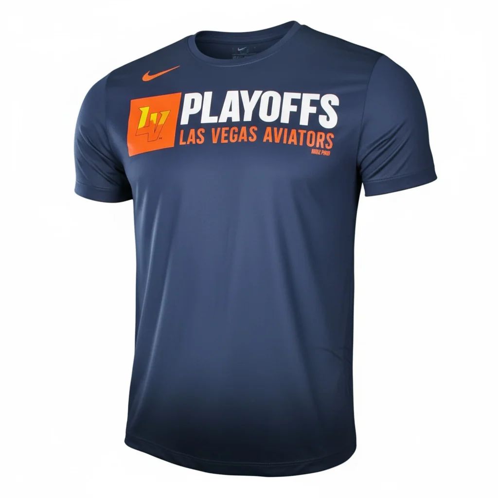 Nike 2025 LV Playoffs Navy Legend Short Sleeve T-Shirt