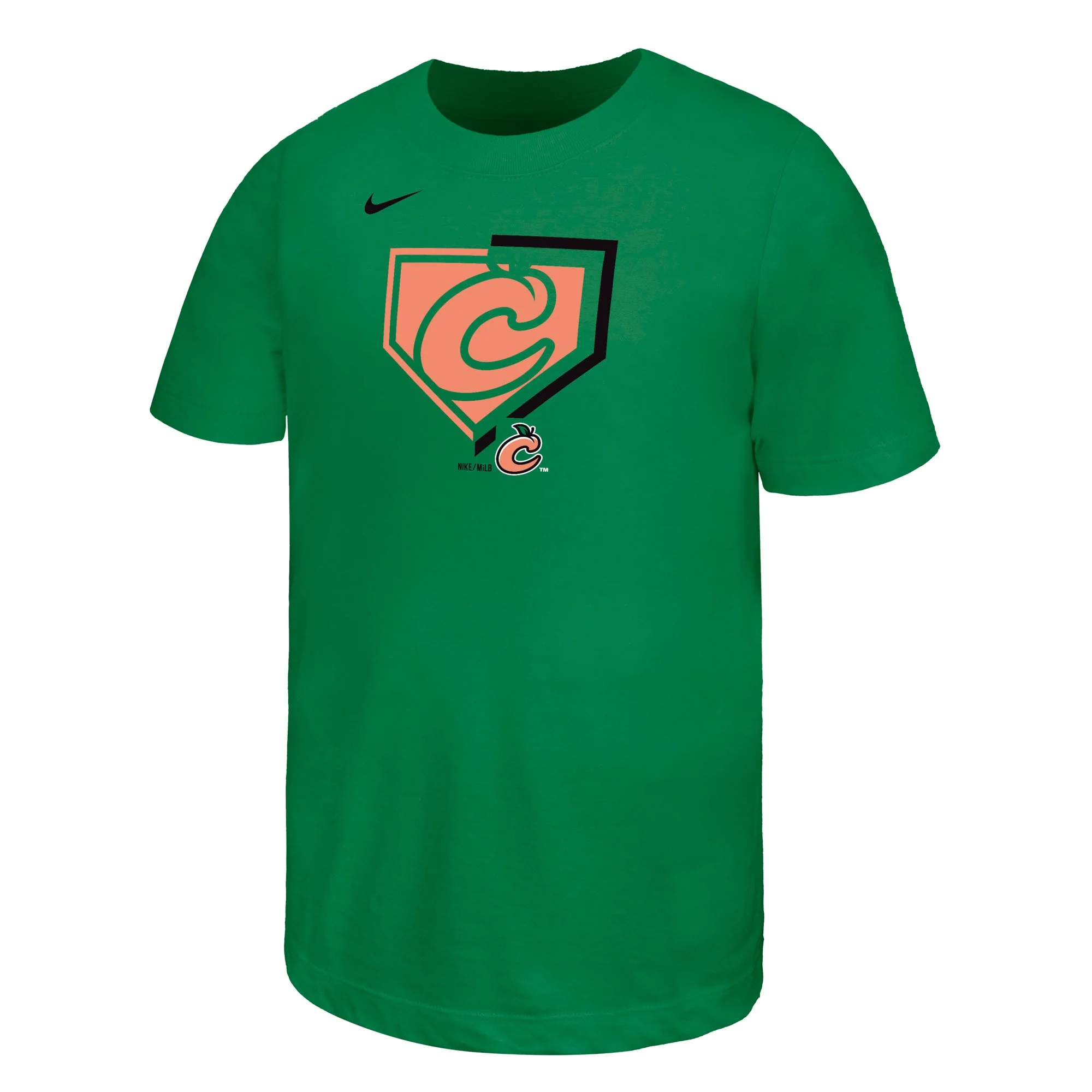 Nike Youth Core Cotton Apple Green Tee