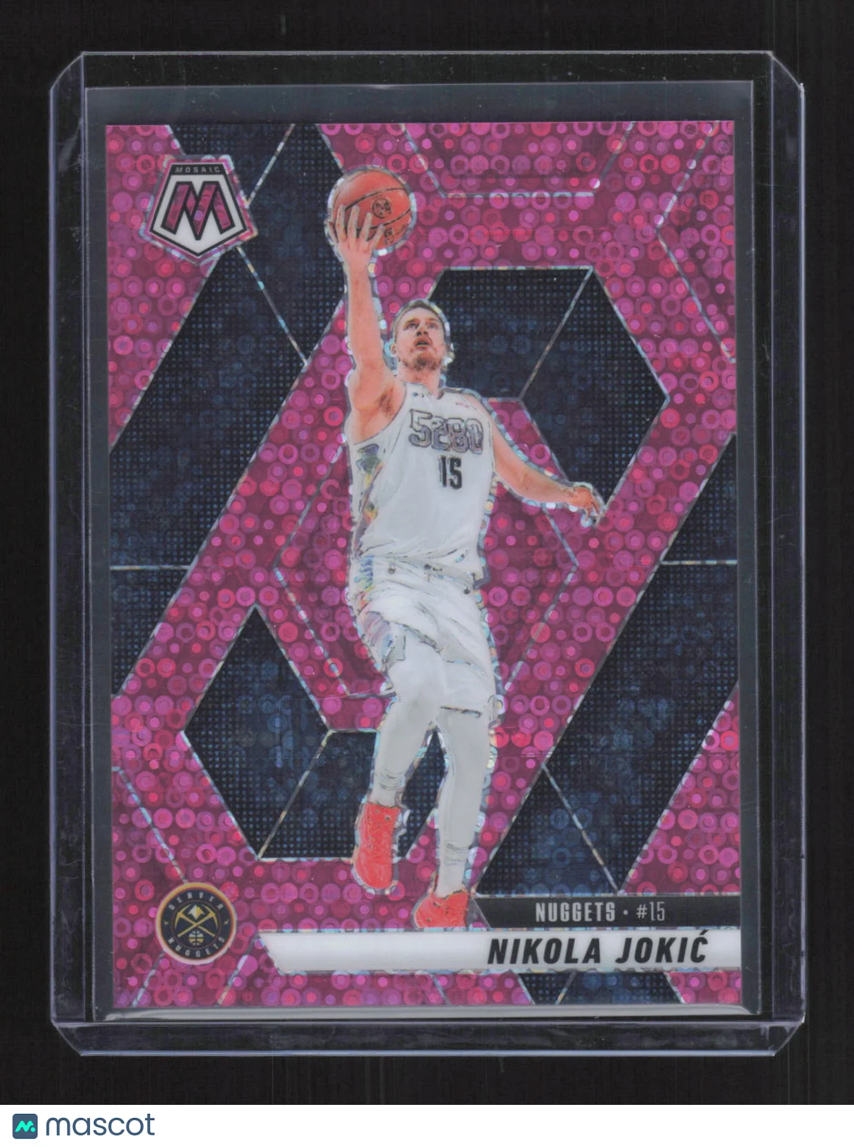 Nikola Jokić 2024 Panini Prizm Mosaic #117 Pink /20