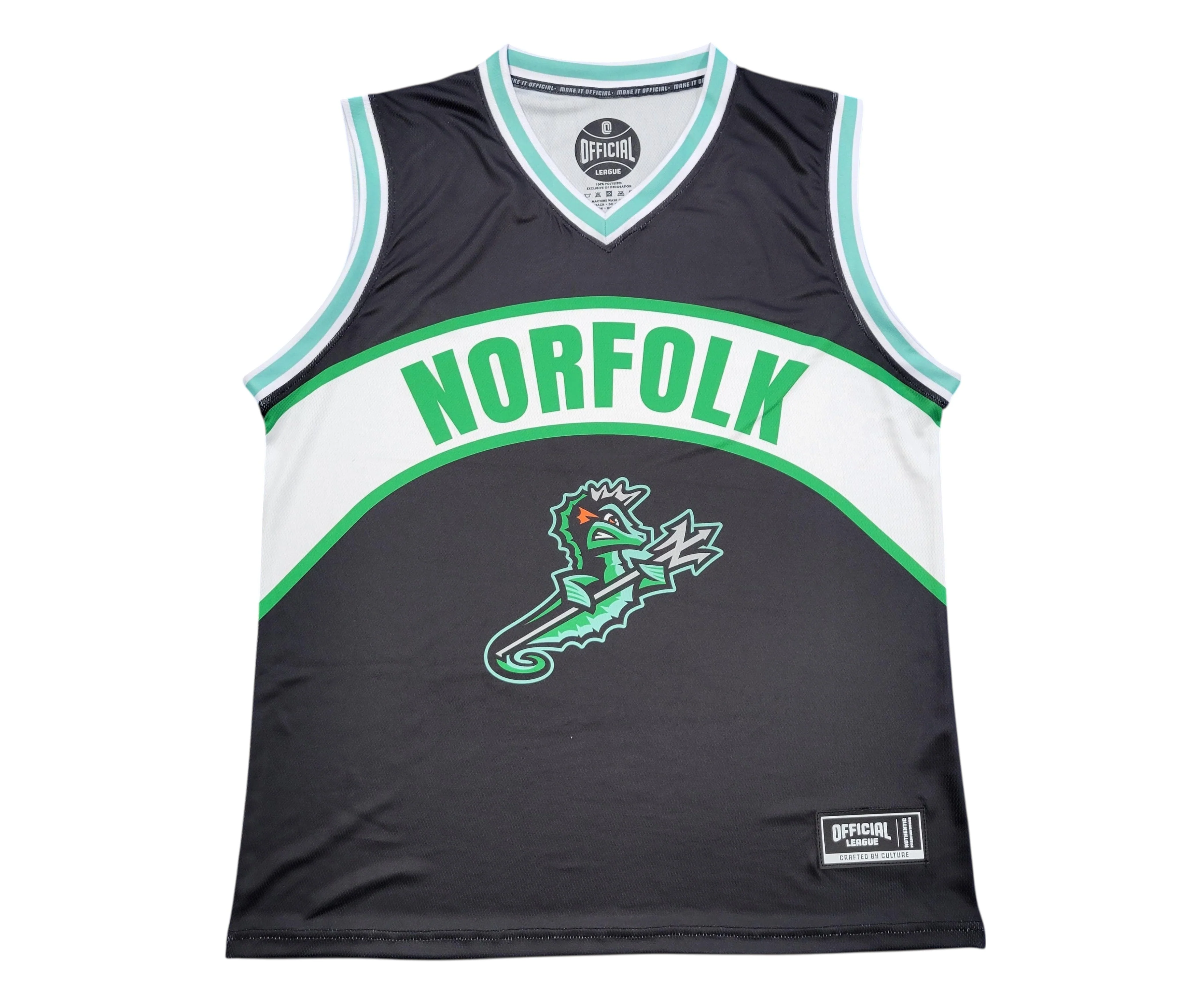 Norfolk Tides Basketball Jersey