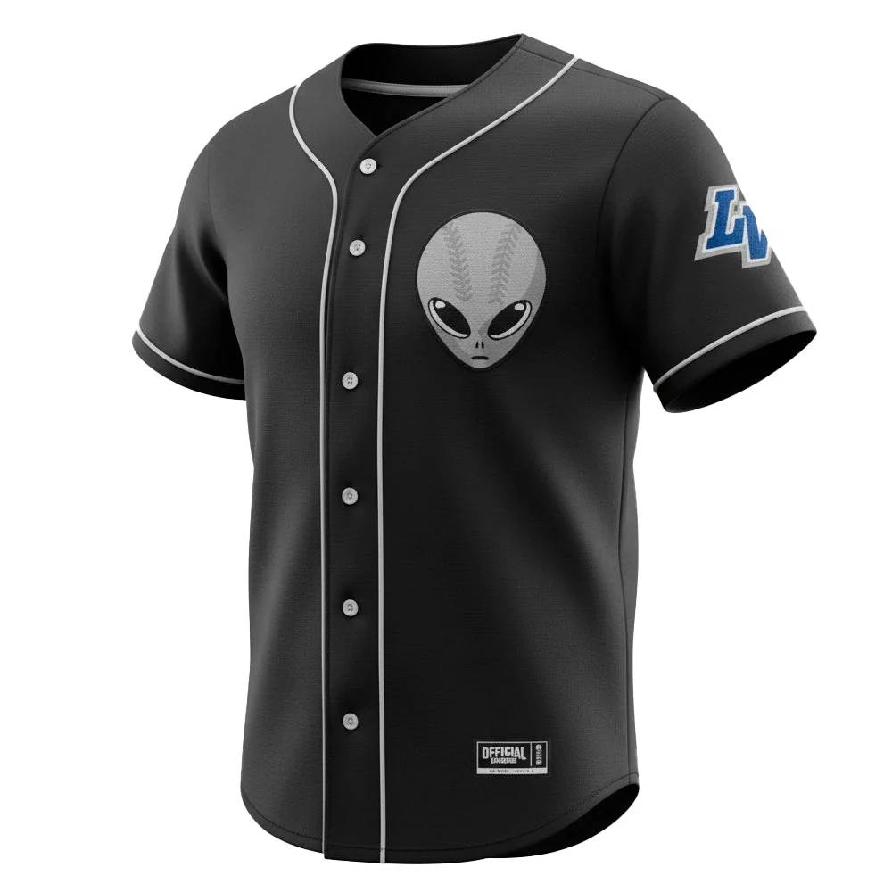 Official League 51s Las Vegas Alien Head Black Jersey