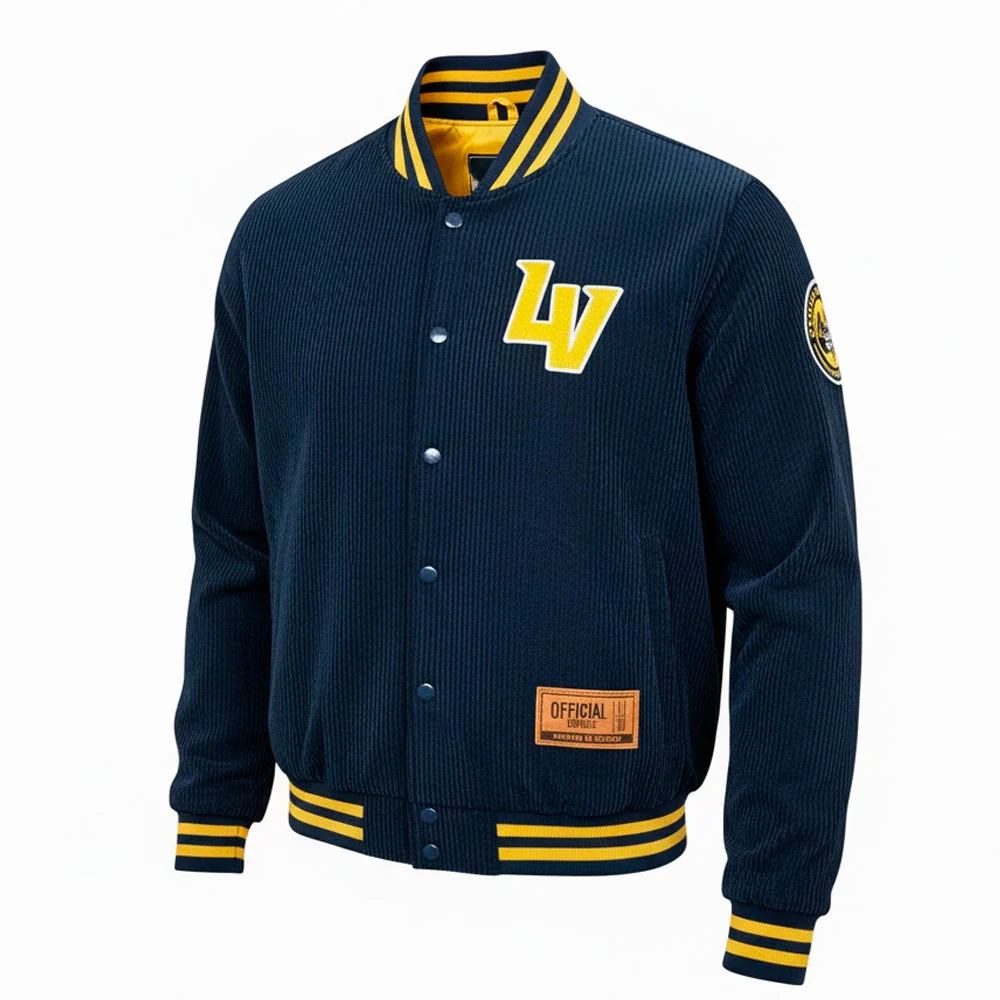 Official League Las Vegas Aviators 2025 PCL Champions Navy Corduroy Jacket