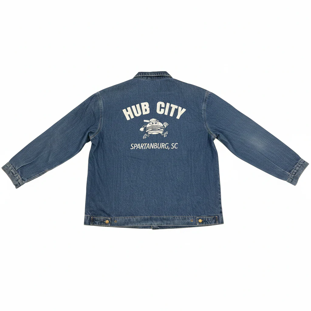 Official League Spartanburgers Denim Jacket - Image 2