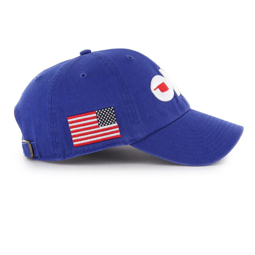 OKC Baseball Club Heritage Cleanup with American Flag - Image 2