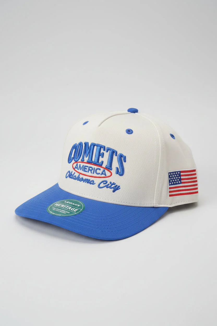 OKC Comets America Adjustable Cap