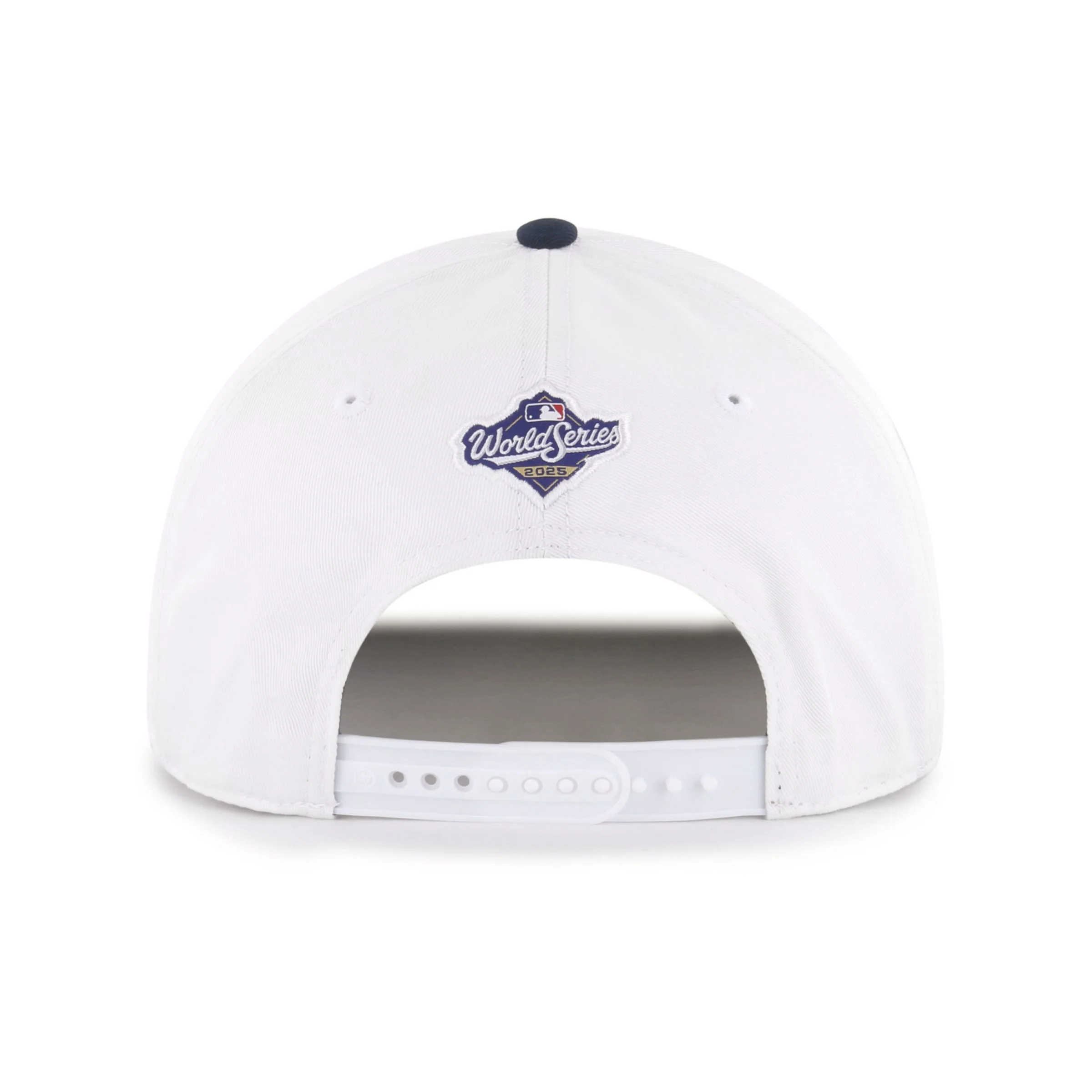 OKC Comets LA Dodgers 2025 World Series Champs White Cap - Image 2