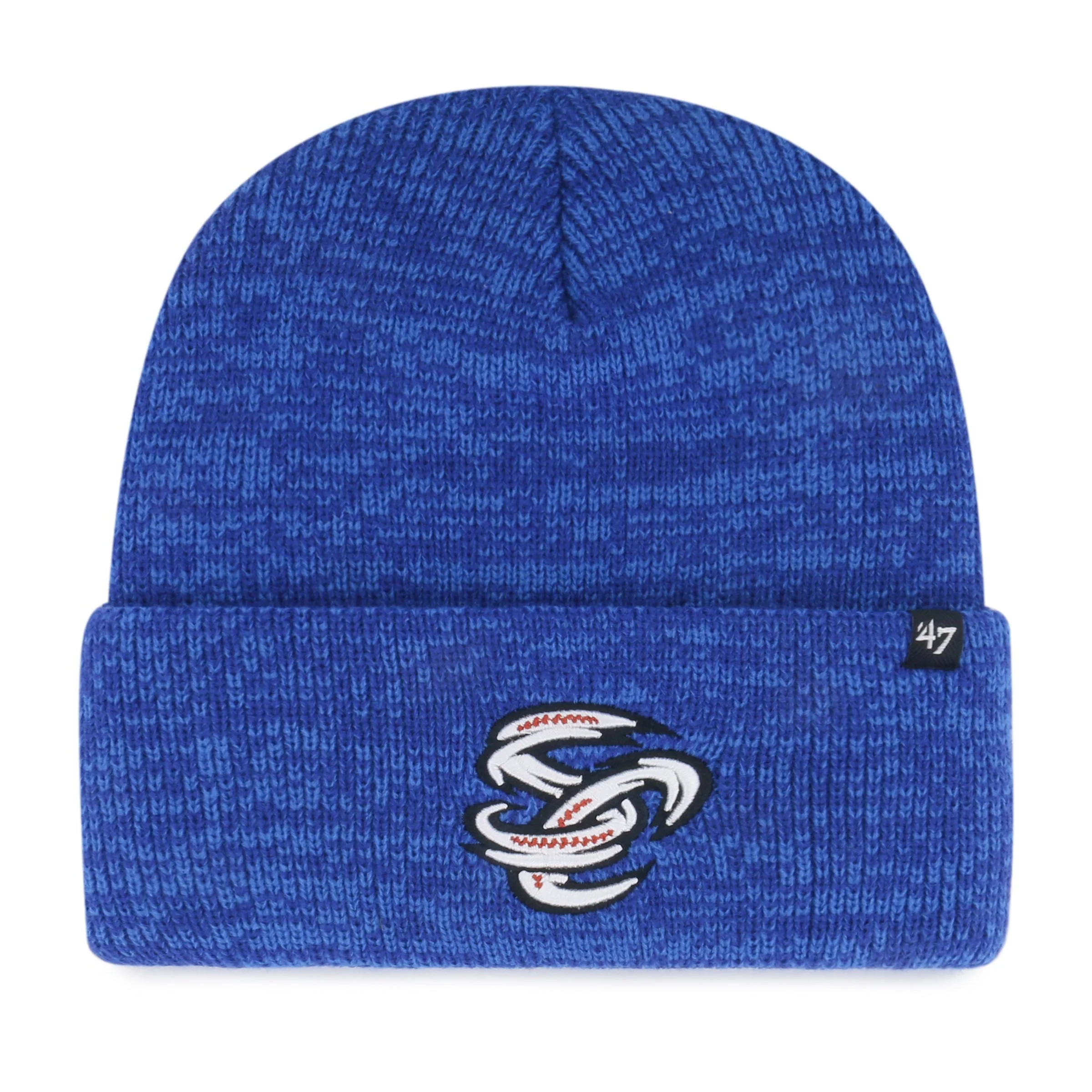 Omaha Storm Chasers '47 Brand Brain Freeze Cuff Knit Winter Hat
