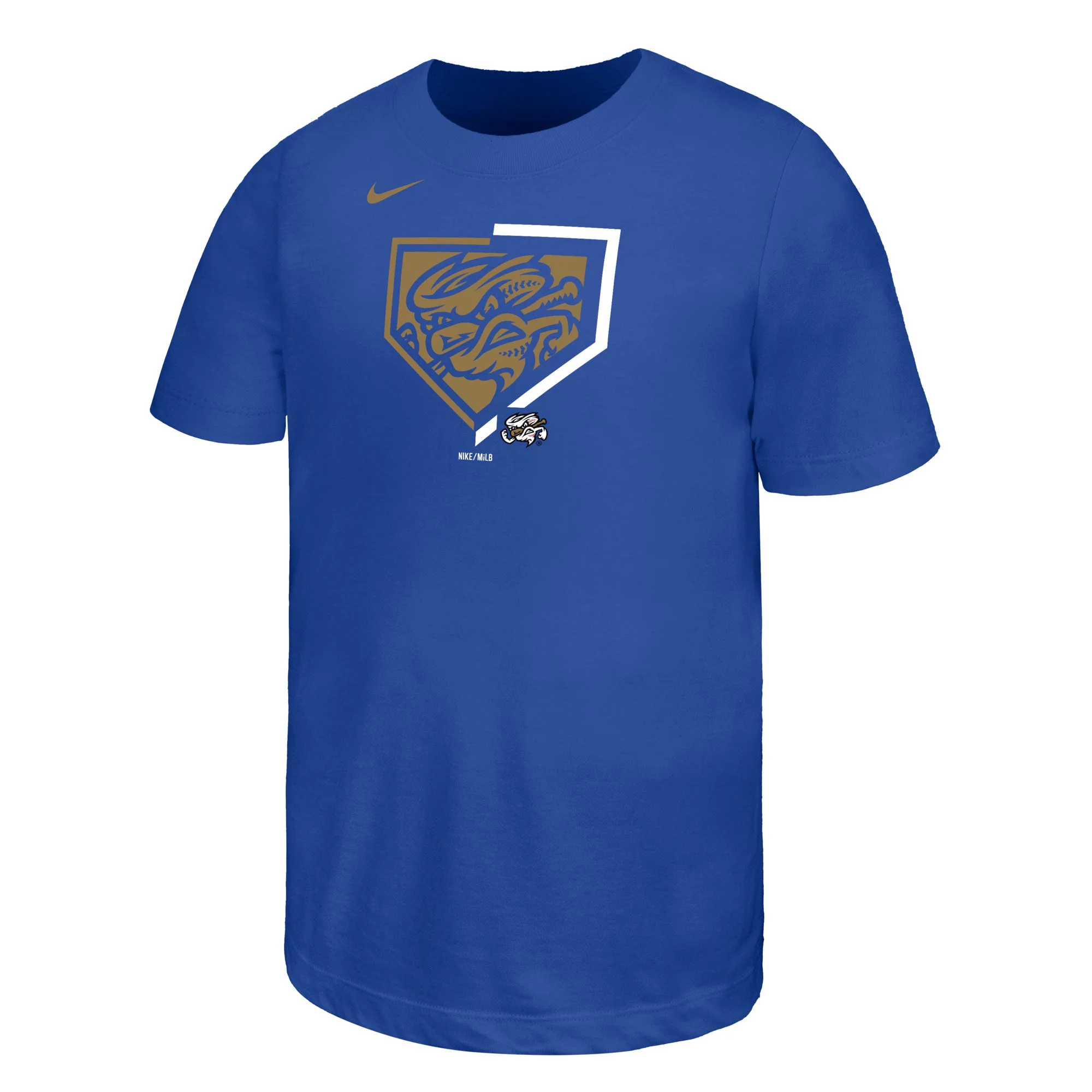 Omaha Storm Chasers Youth Nike Royal Core Cotton Tee