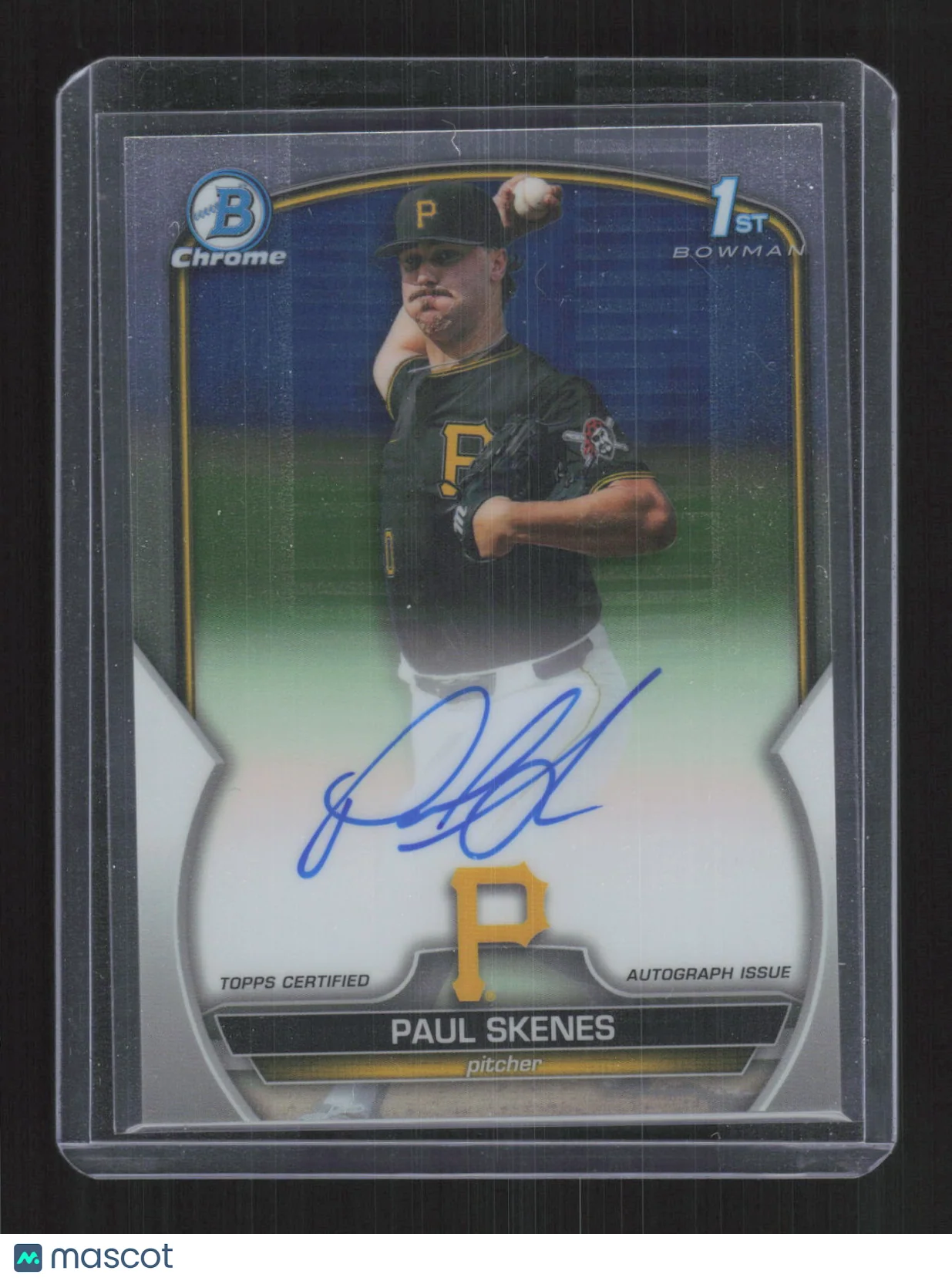 Paul Skenes 2023 Bowman Chrome Autograph Auto #CD