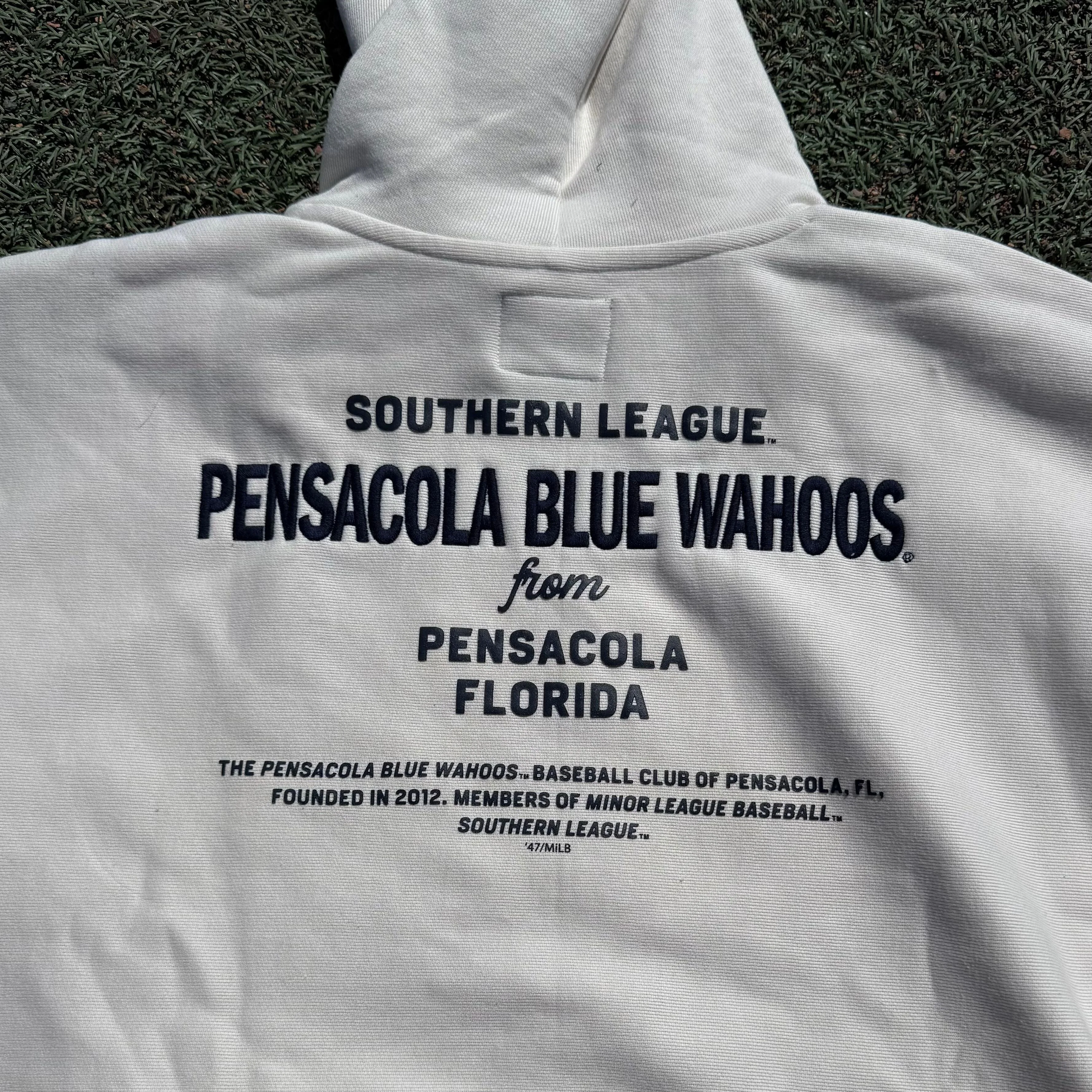 Pensacola Blue Wahoos 47B Sandstone Foundation Hood - Image 2
