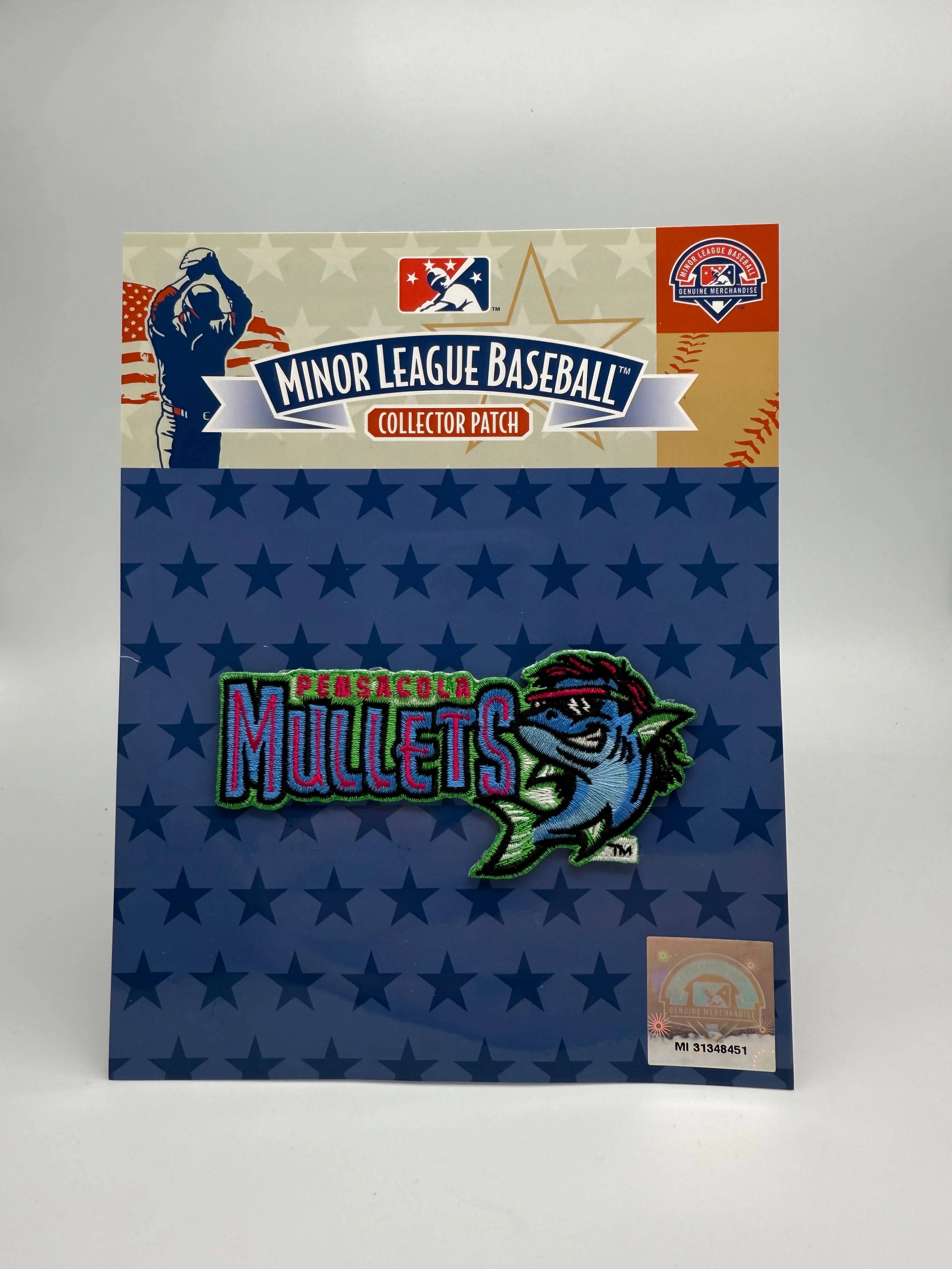 Pensacola Mullets Iron on Patch