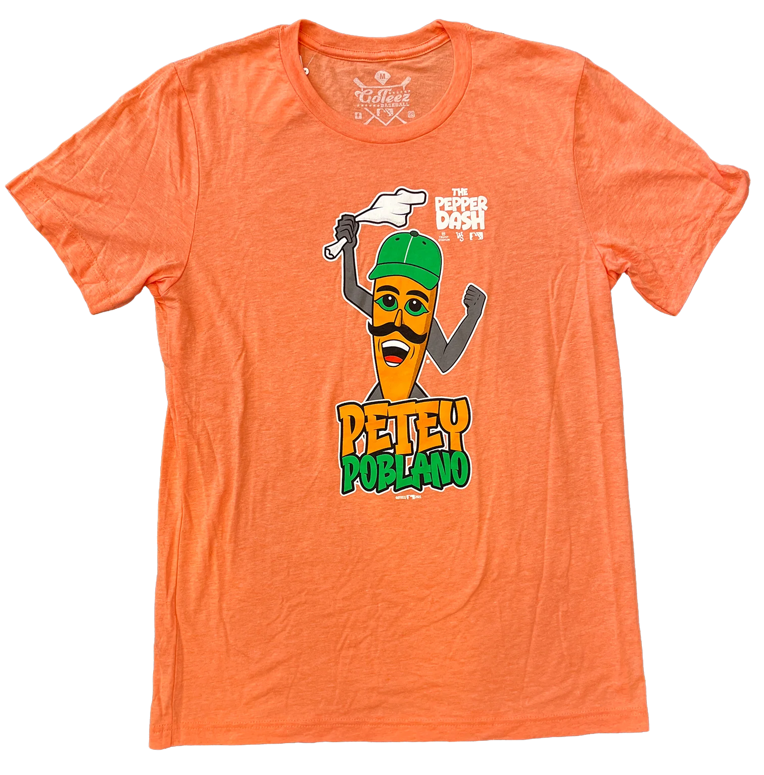 Pepper Dash "Petey Poblano" Shirt - Adult