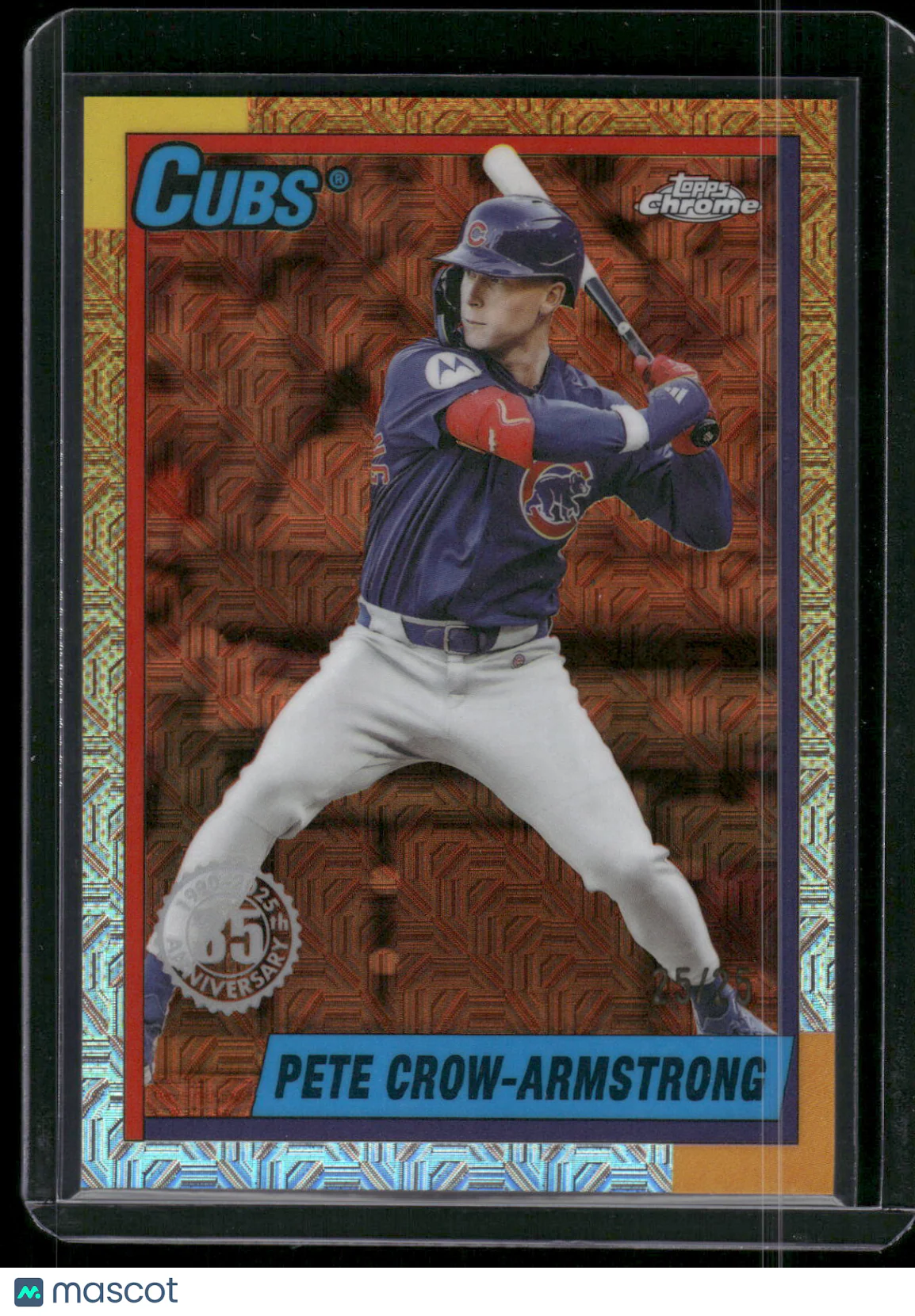 Pete Crow-Armstrong 2025 Topps Chrome #U90C-42 Or