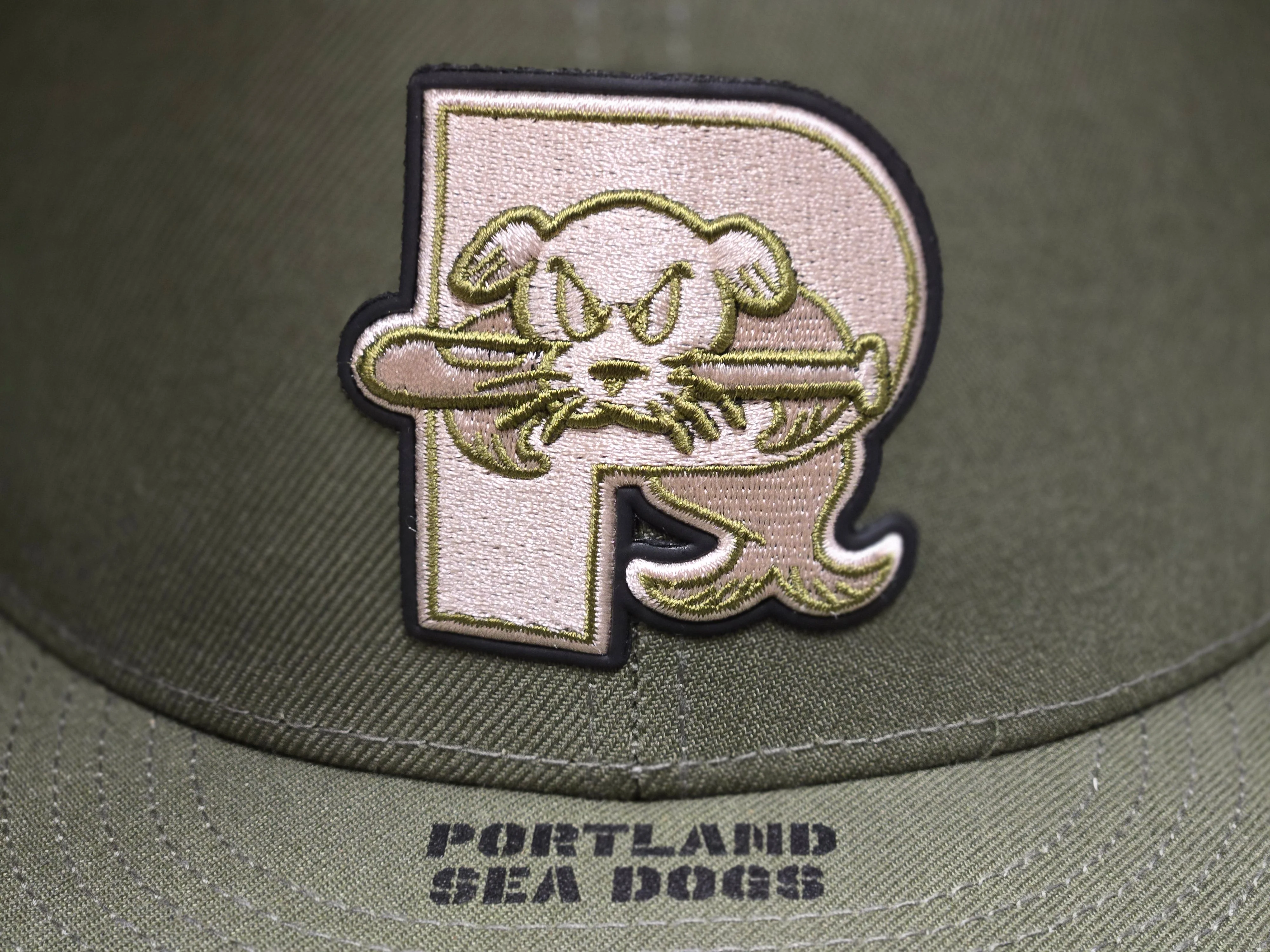 Portland Sea Dogs 2026 39Thirty Armed Forces Hat - Image 4