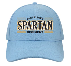 Powder Blue 717 Adjustable Spartan Regiment Cap