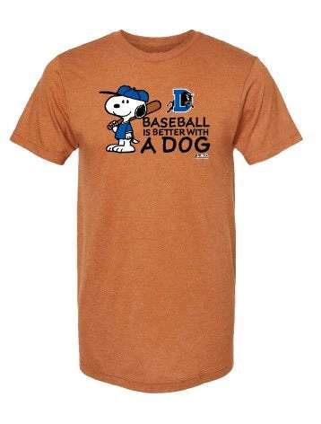 Durham Bulls Snoopy Better With Tee - Image 4