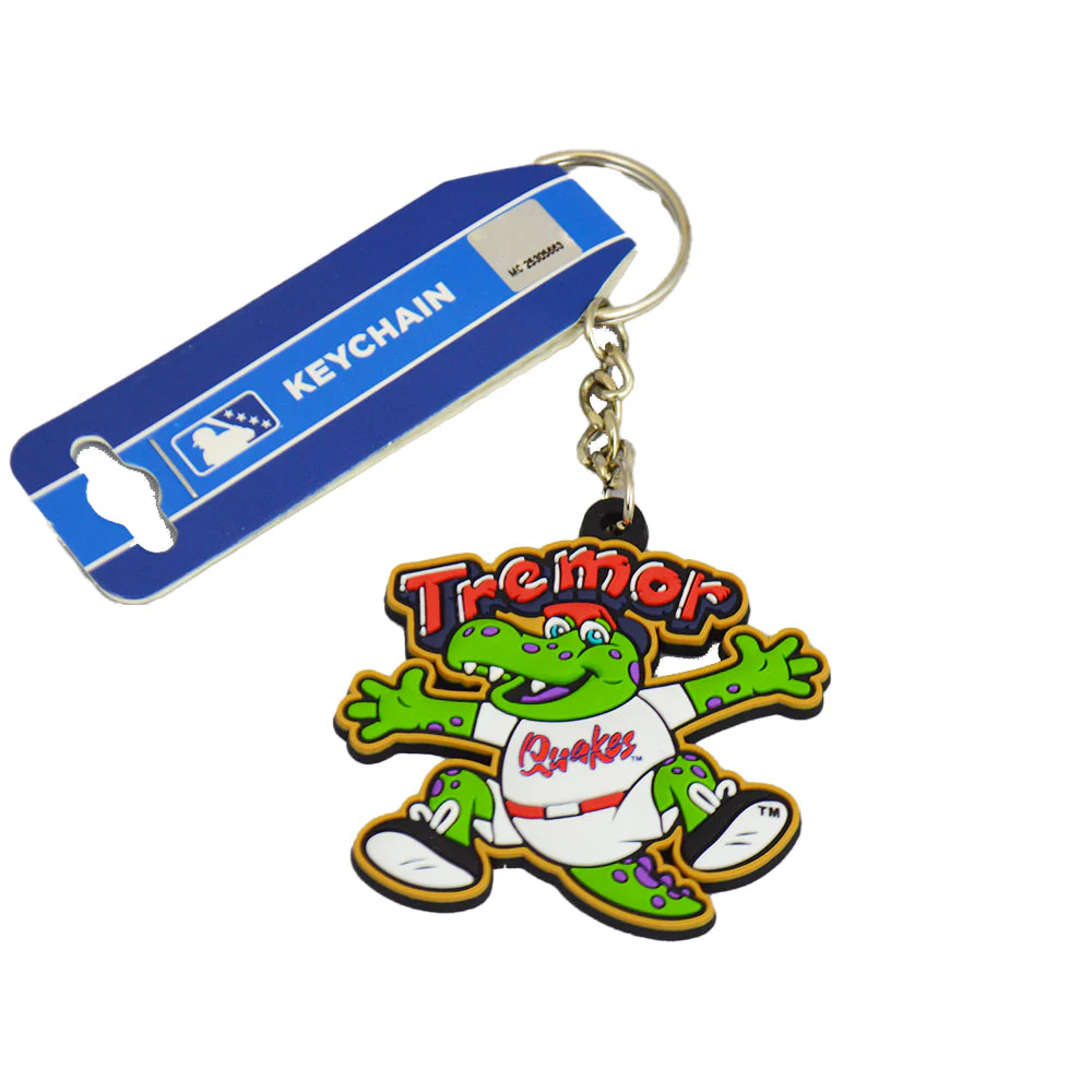 Rancho Cucamonga Quakes Key Chain-PVC Tremor