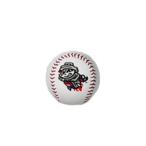 Rocket City Trash Pandas Rawlings White Embossed Baseball