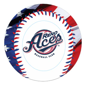 Reno Aces 250th Fourth of July Baseball - Image 2