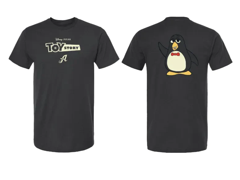 Reno Aces Adult Wheezy Toy Story Theme Night Tee