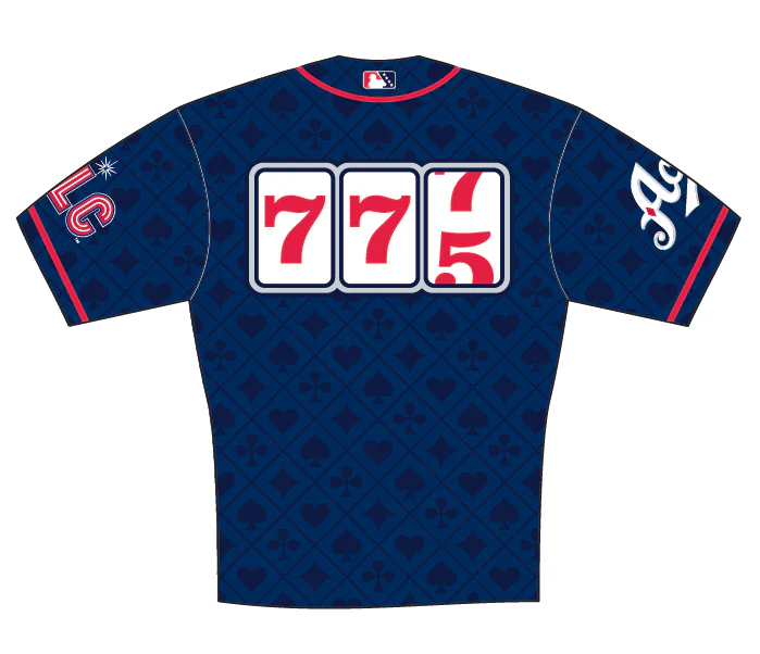 Reno Aces OT Sports 775 Area Code Jersey - Image 2