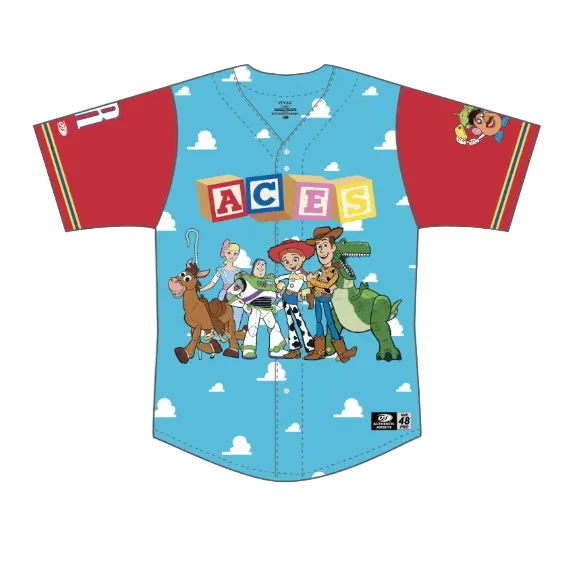 Reno Aces OT Sports Youth Toy Story Cloud Theme Night Replica Jersey