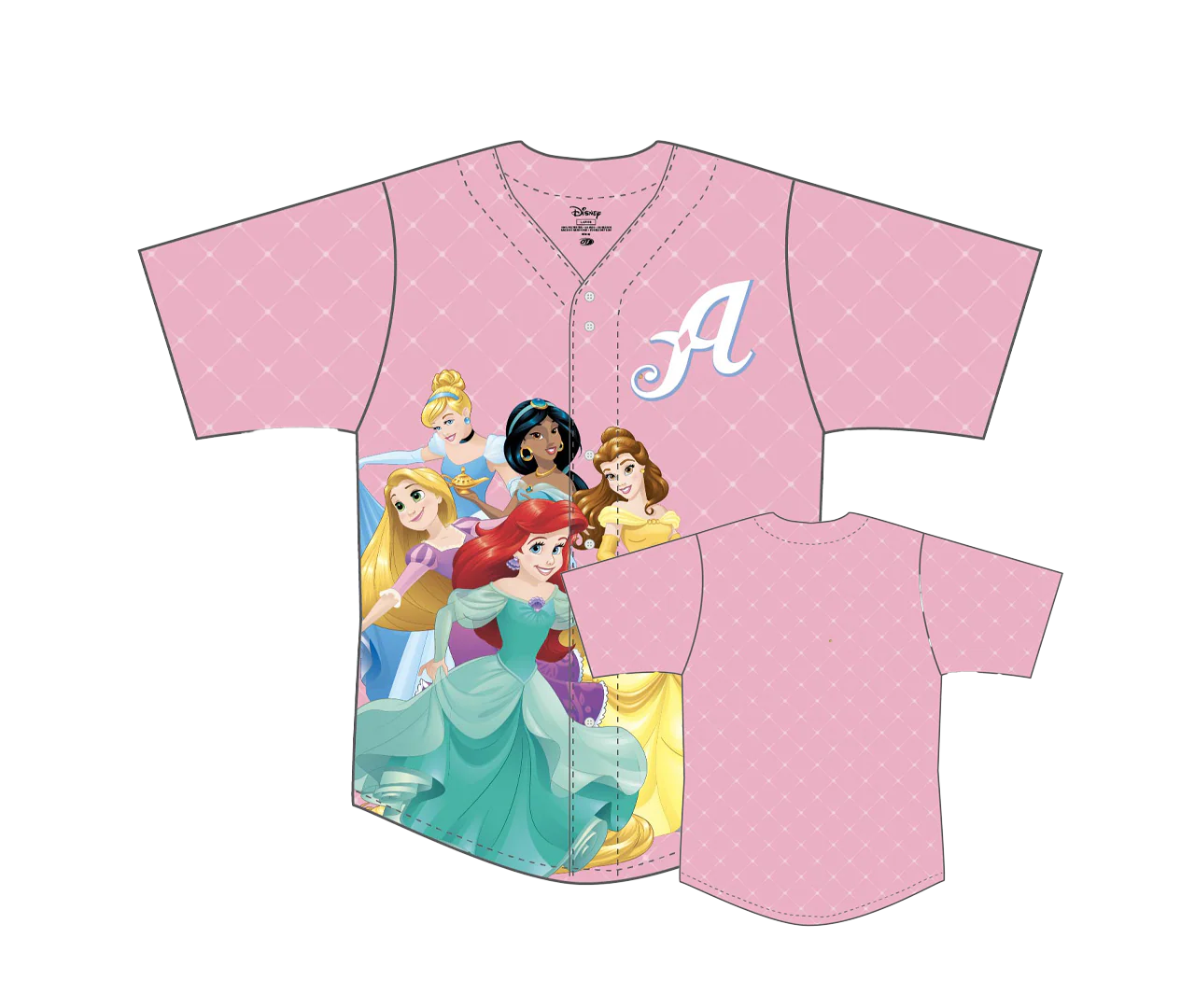 Reno Aces OT Sports Toddler Princess Theme Night #2 Pink Jersey