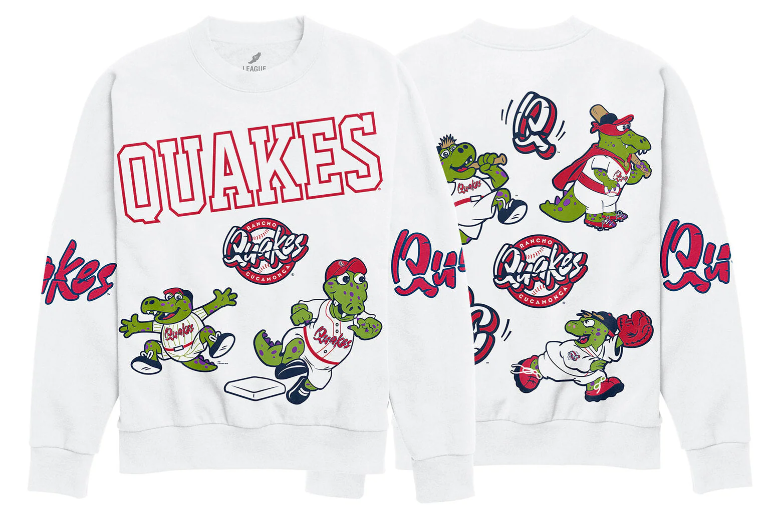 Rancho Cucamonga Quakes-Retro Game Day Crew