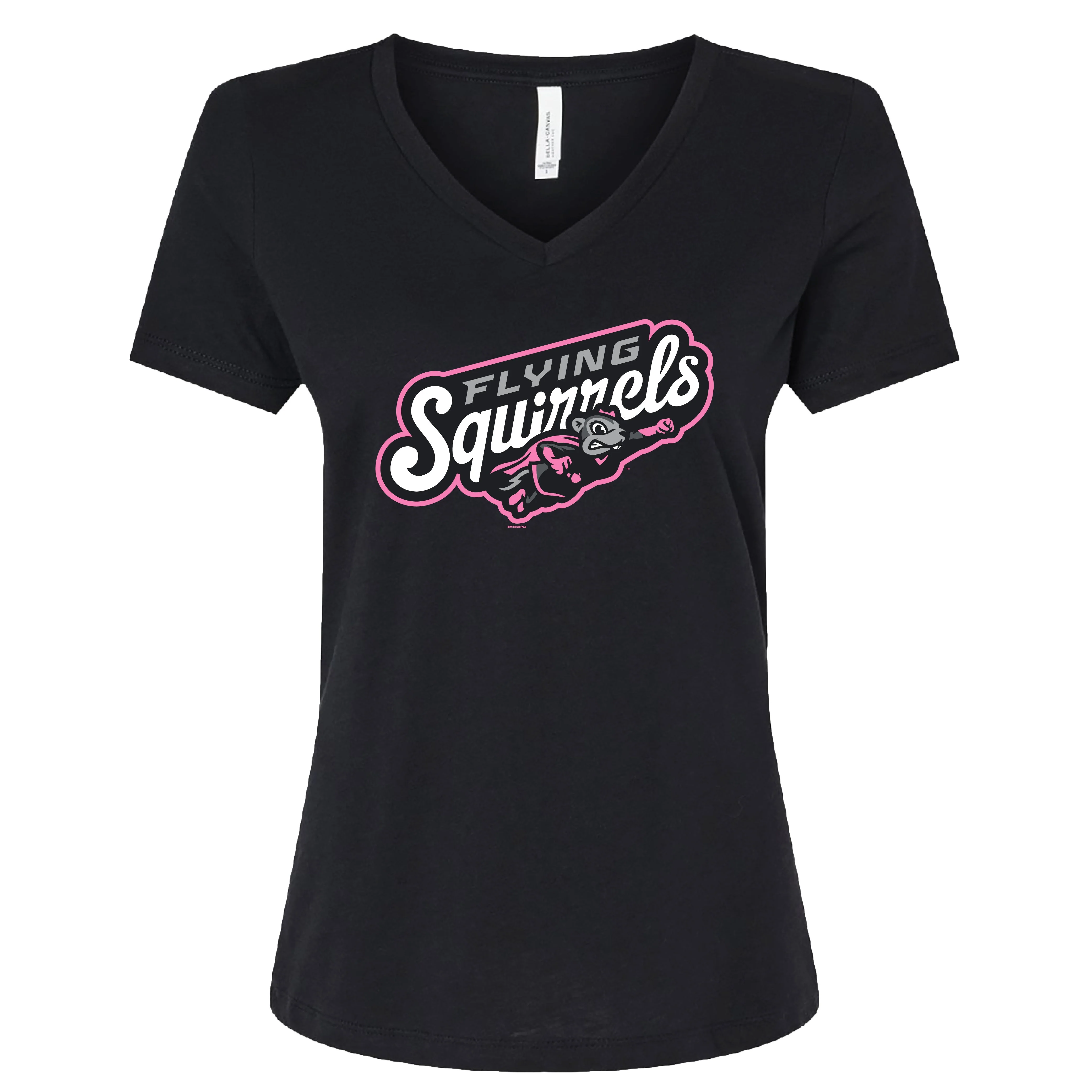 Richmond Flying Squirrels Nutasha Ladies V-Neck Tee