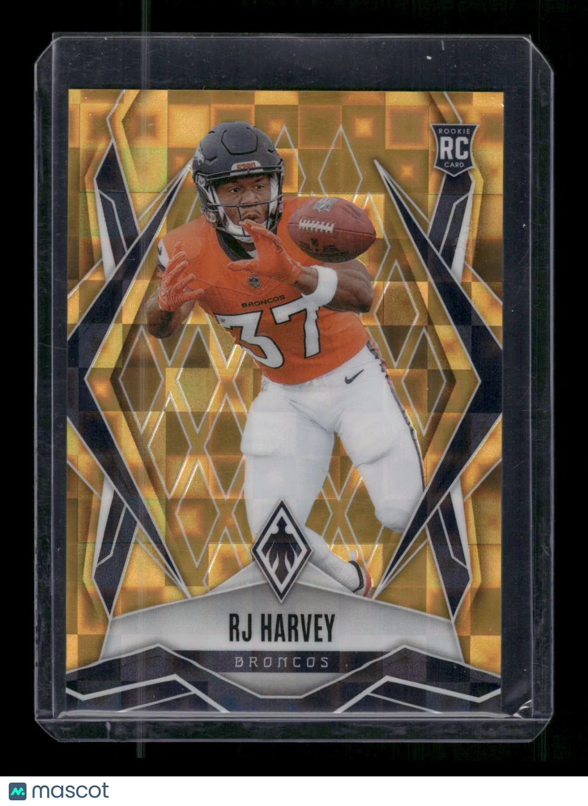 RJ Harvey 2025 Panini Phoenix Football #176 Gold