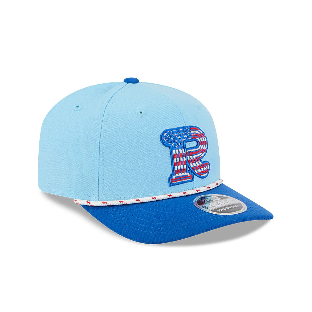 Rome Emperors 2025 New Era Fourth of July Cap 9SEVENTY Stretch-Snap - Image 2