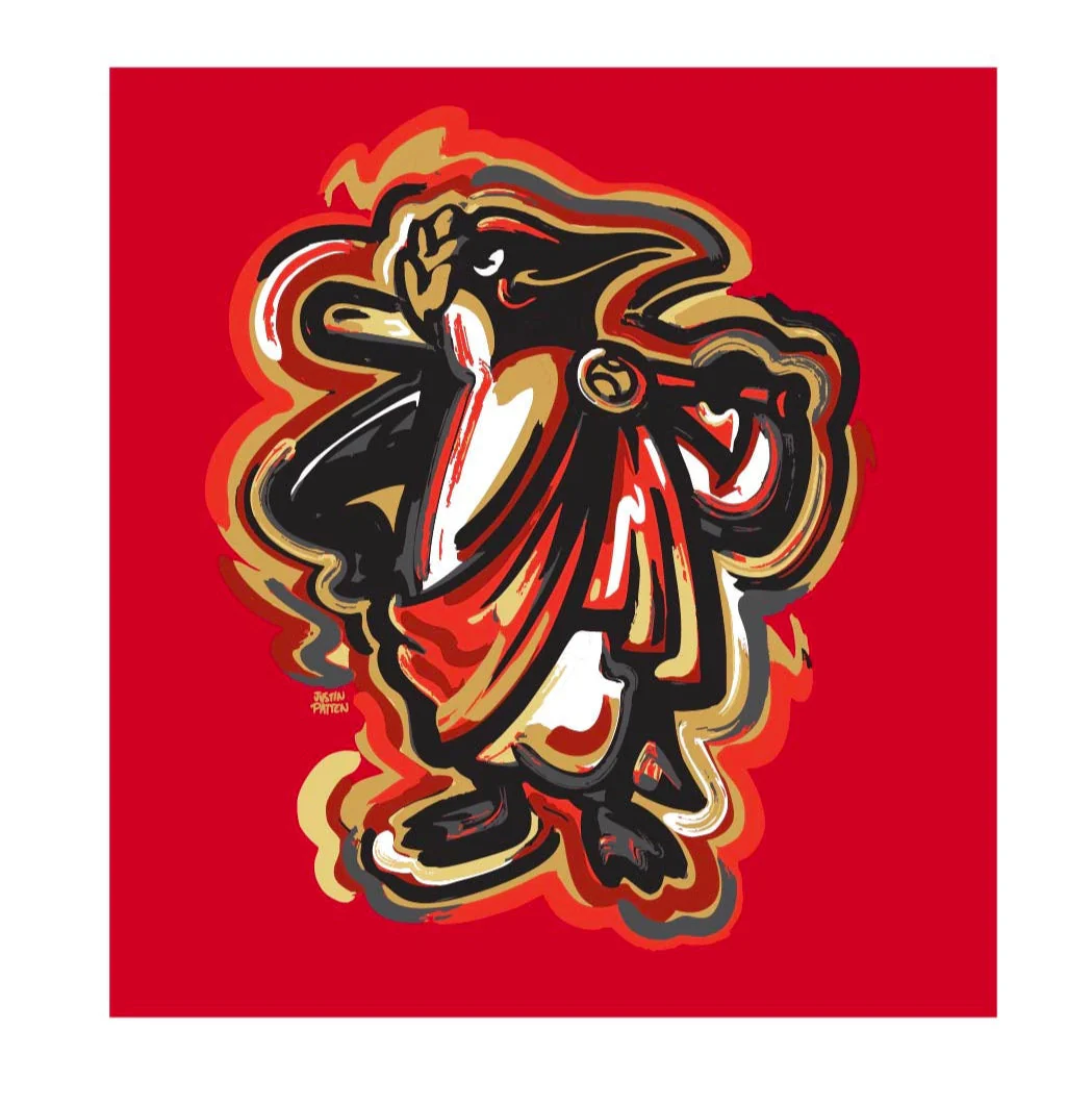 Rome Emperors Adult Red Storm Striker T-Shirt - Image 2