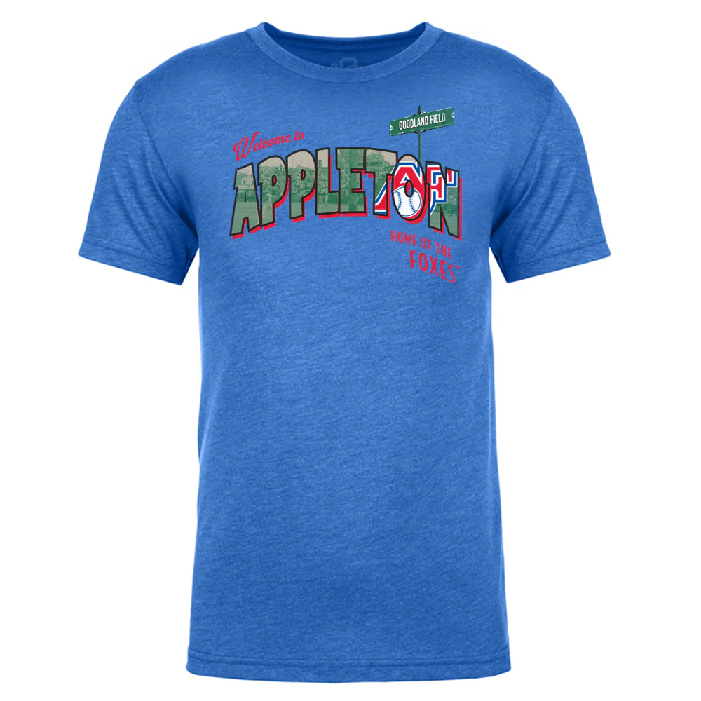 Appleton Foxes 108 Stitches Postcard Tee