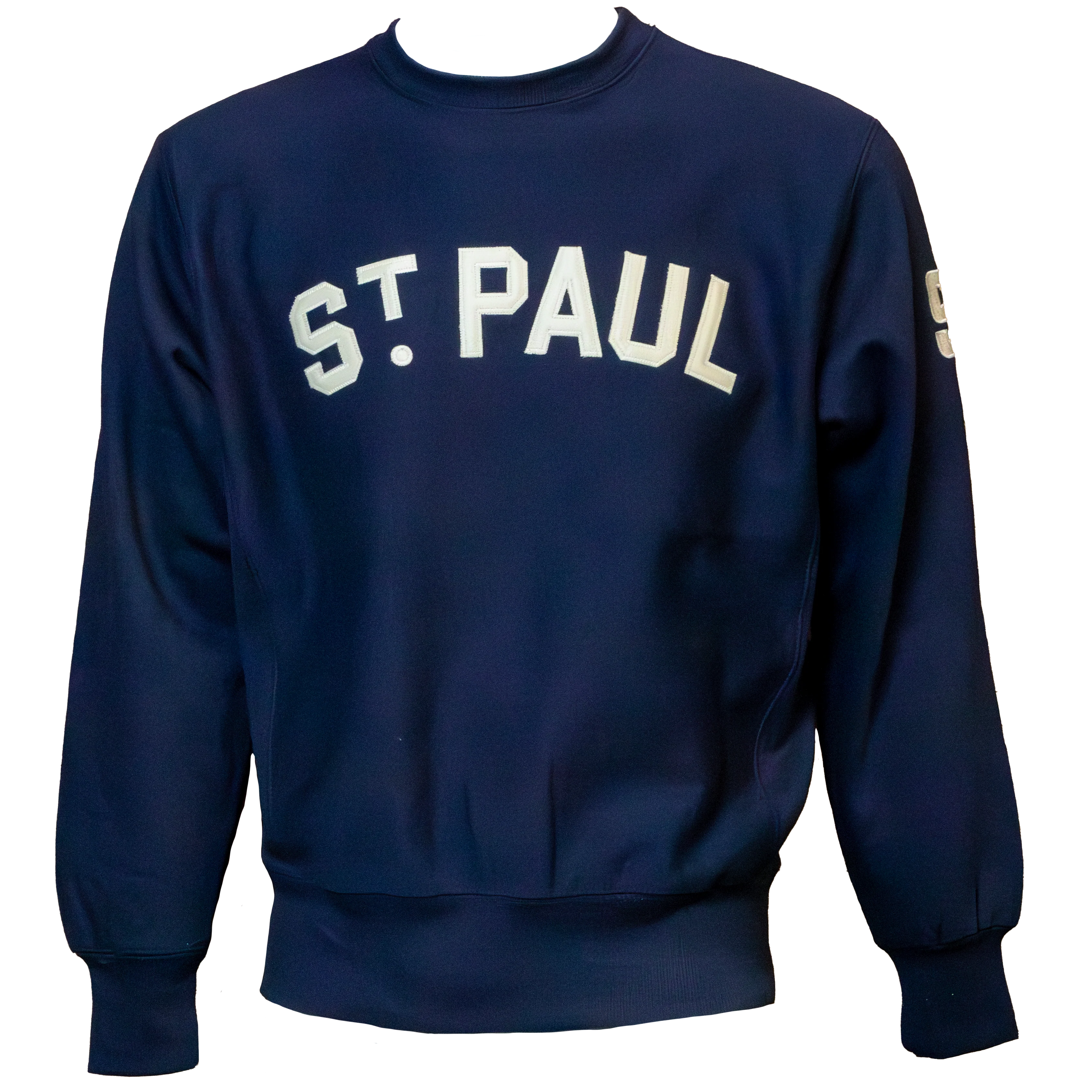 St. Paul Saints St. Paul Logo Tackle Twill Crew Neck Sweatshirt