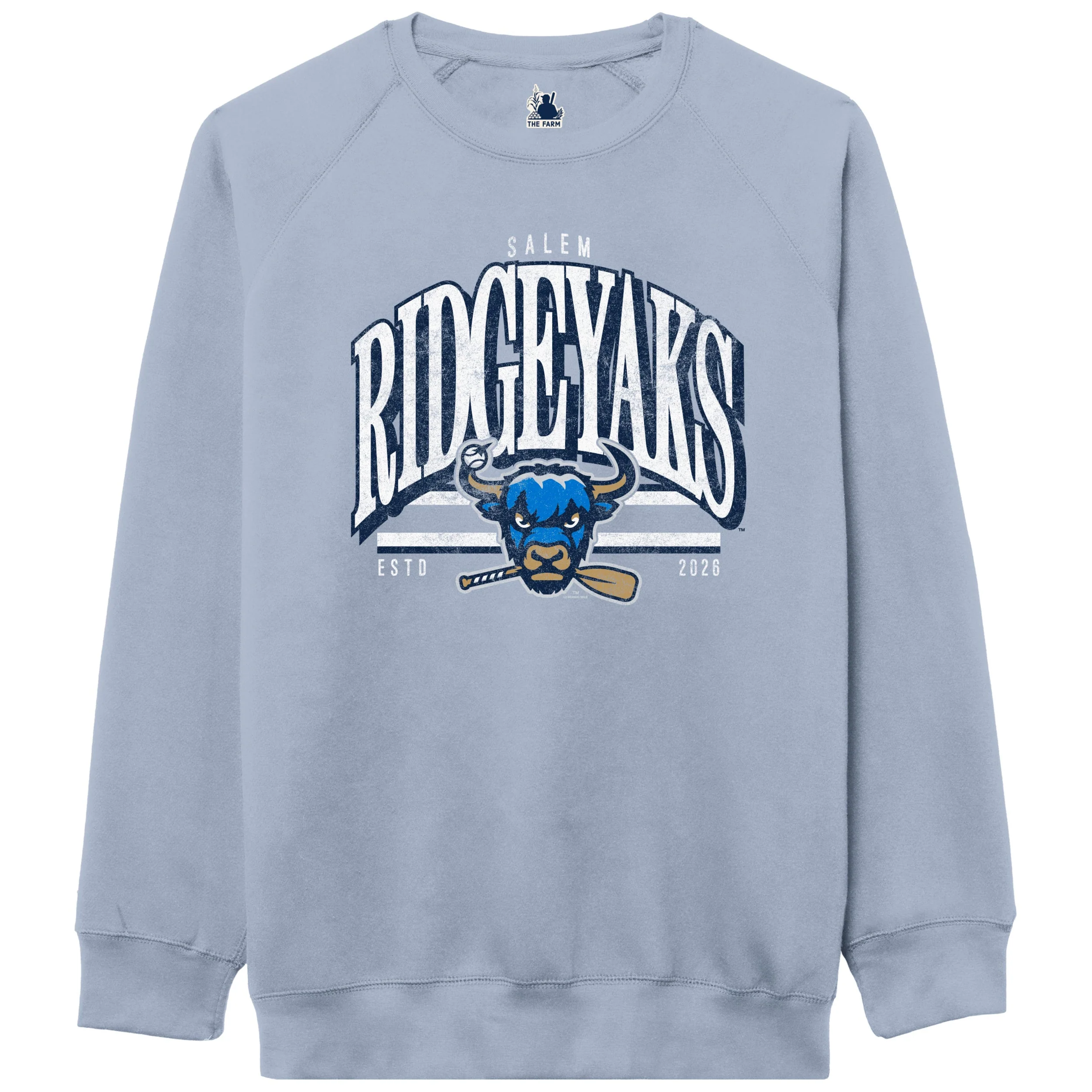 Salem RidgeYaks School Stripes Crewneck