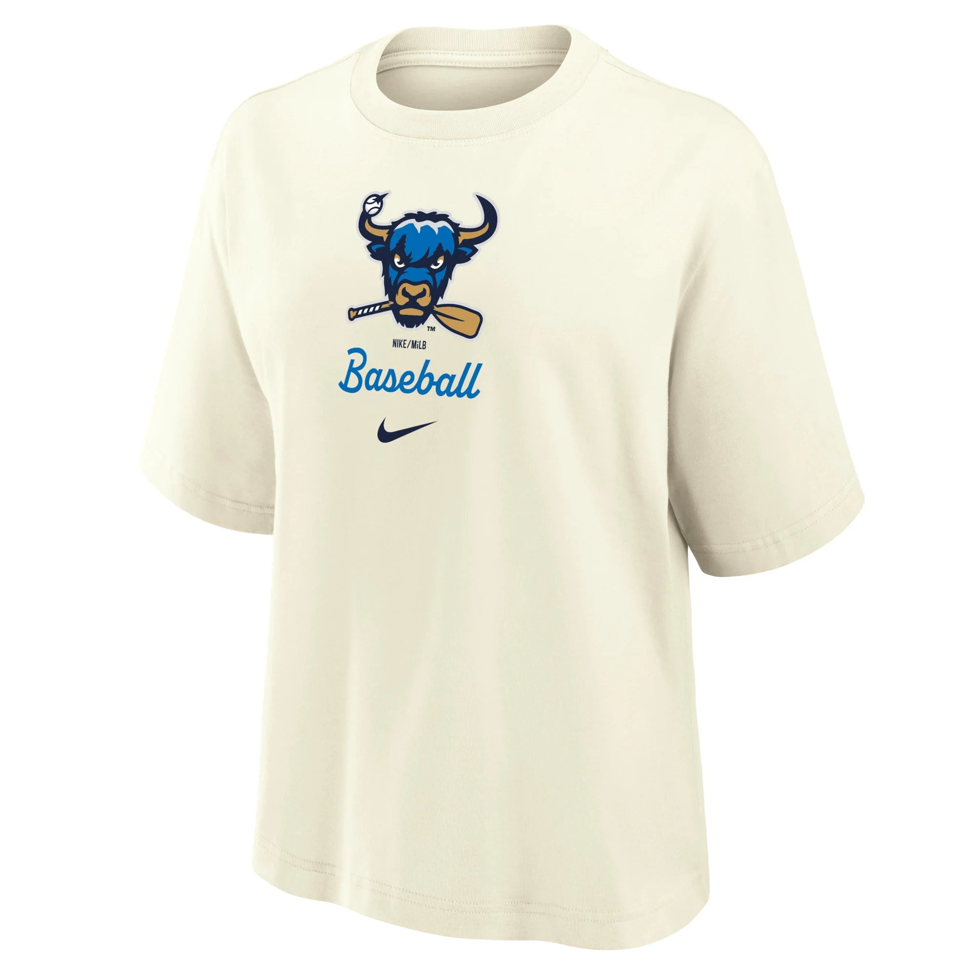 Salem RidgeYaks Womens Nike Boxy Tee - Image 3