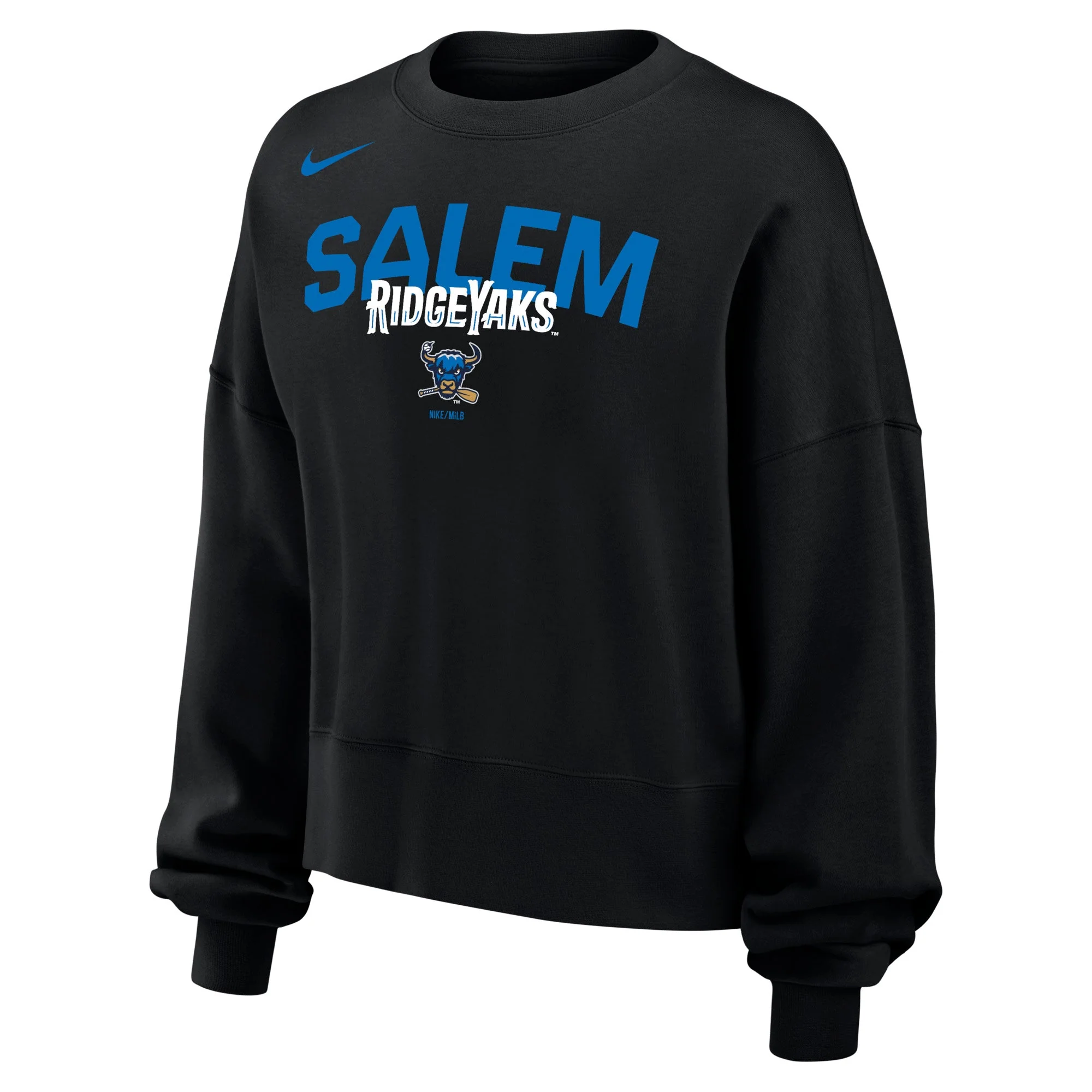 Salem RidgeYaks Womens Phoenix Nike Crewneck - Image 2