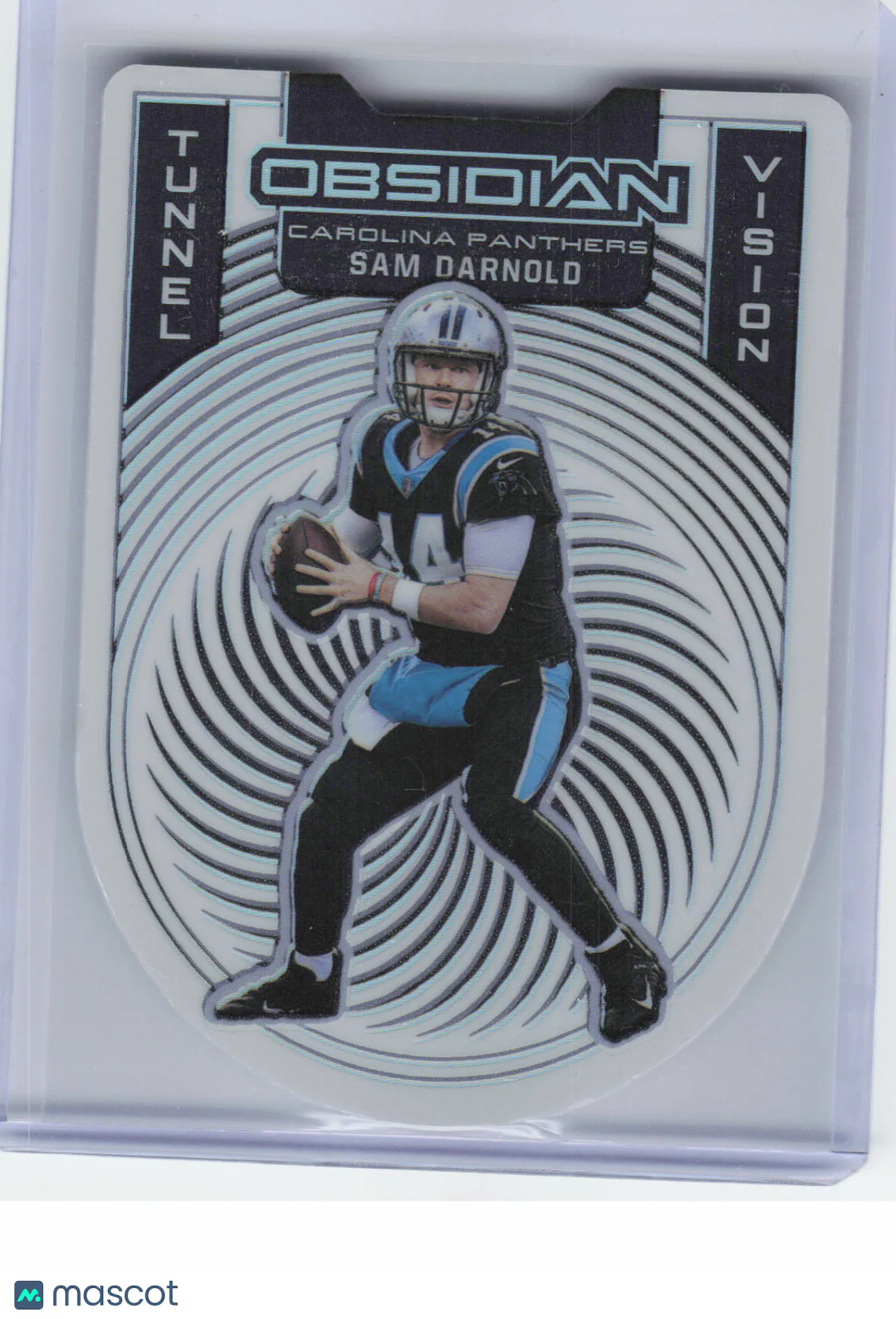 Sam Darnold 2021 Panini Obsidian Tunnel Vision #T