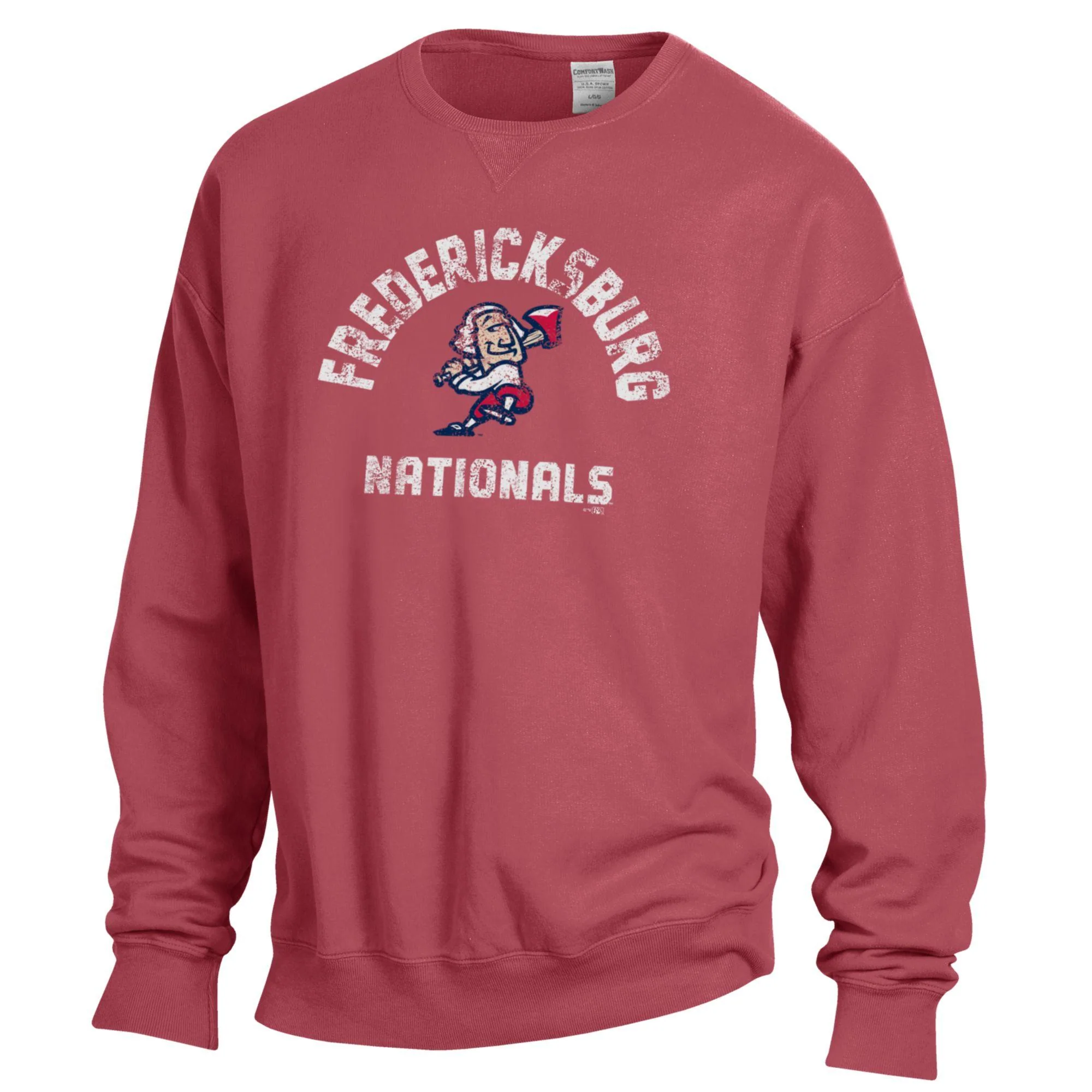 Scarlet Comfort Wash Crewneck