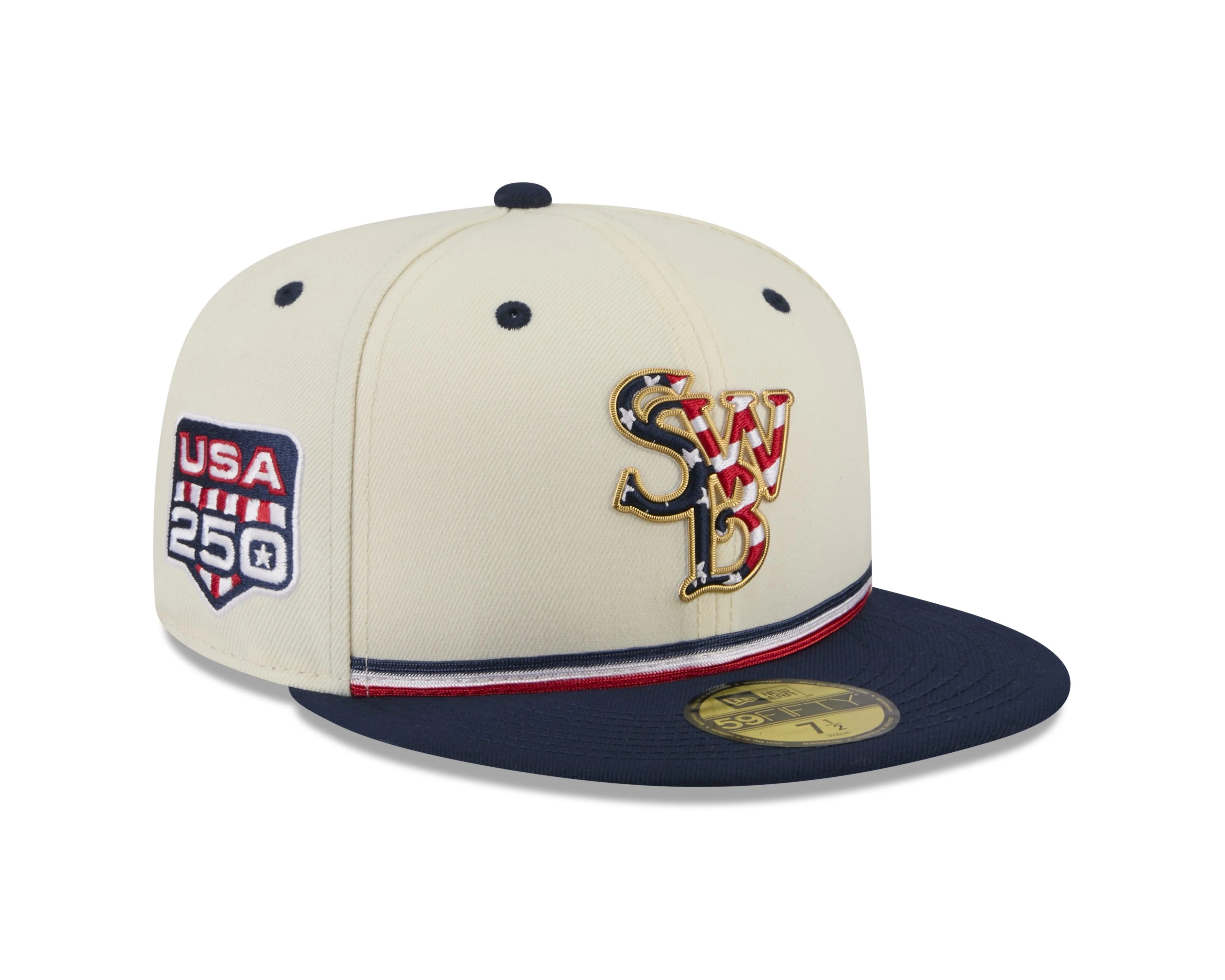 Scranton Wilke's-Barre RailRiders 59Fifty 2026 Fourth of July Cap - Image 2