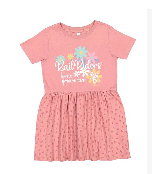 Scranton Wilke's-Barre RailRiders Flower Toddler dress