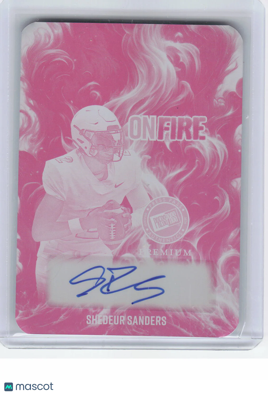 Shedeur Sanders 2024 Leaf Press Pass Premium On F
